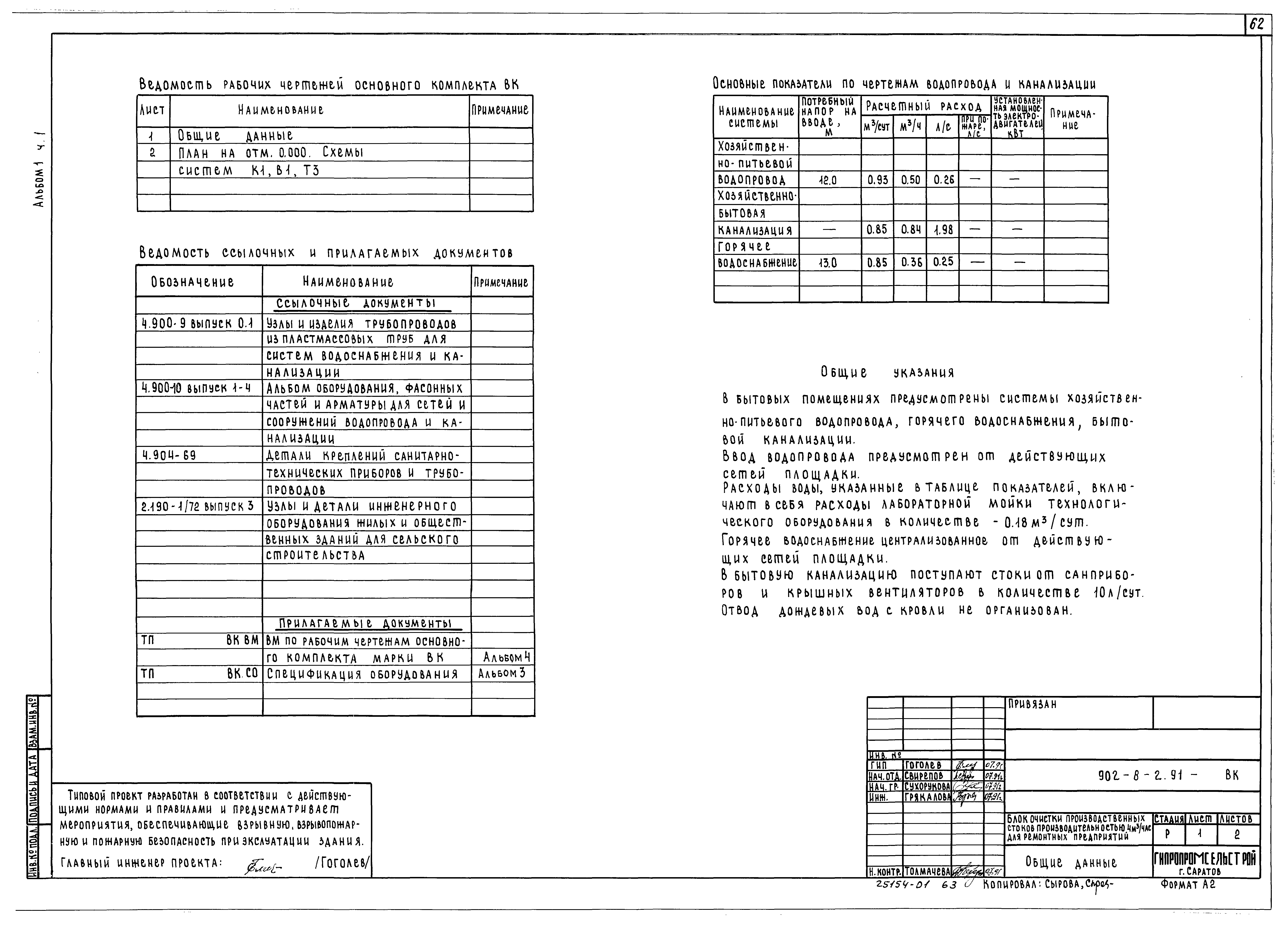 Типовой проект 902-8-2.91