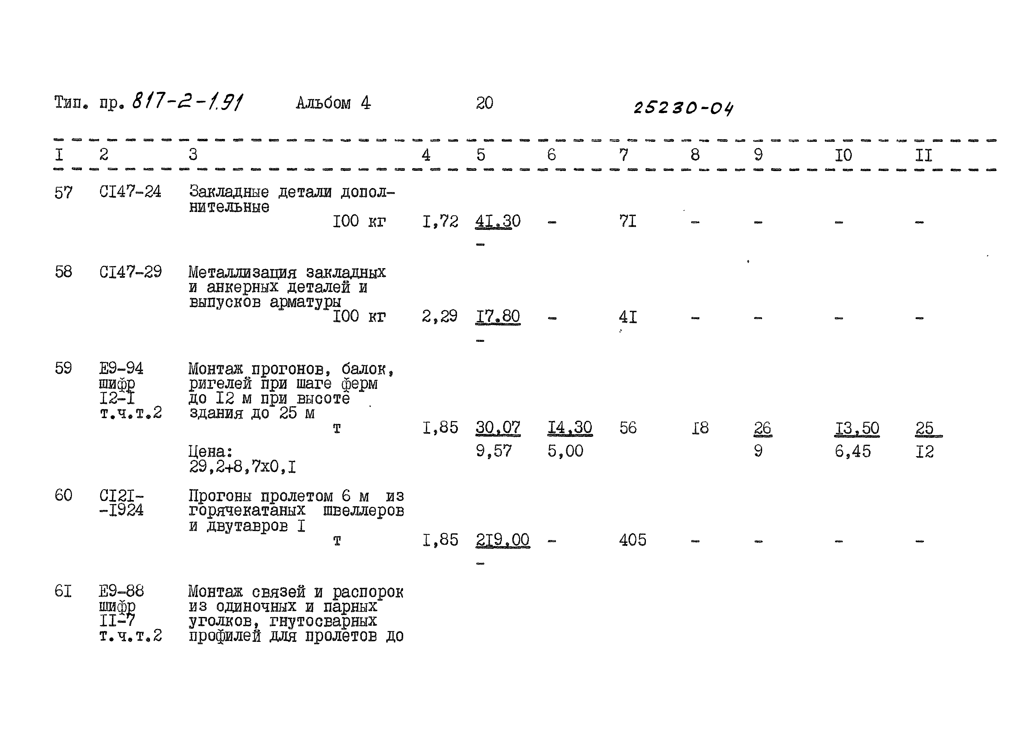 Типовой проект 817-2-1.91