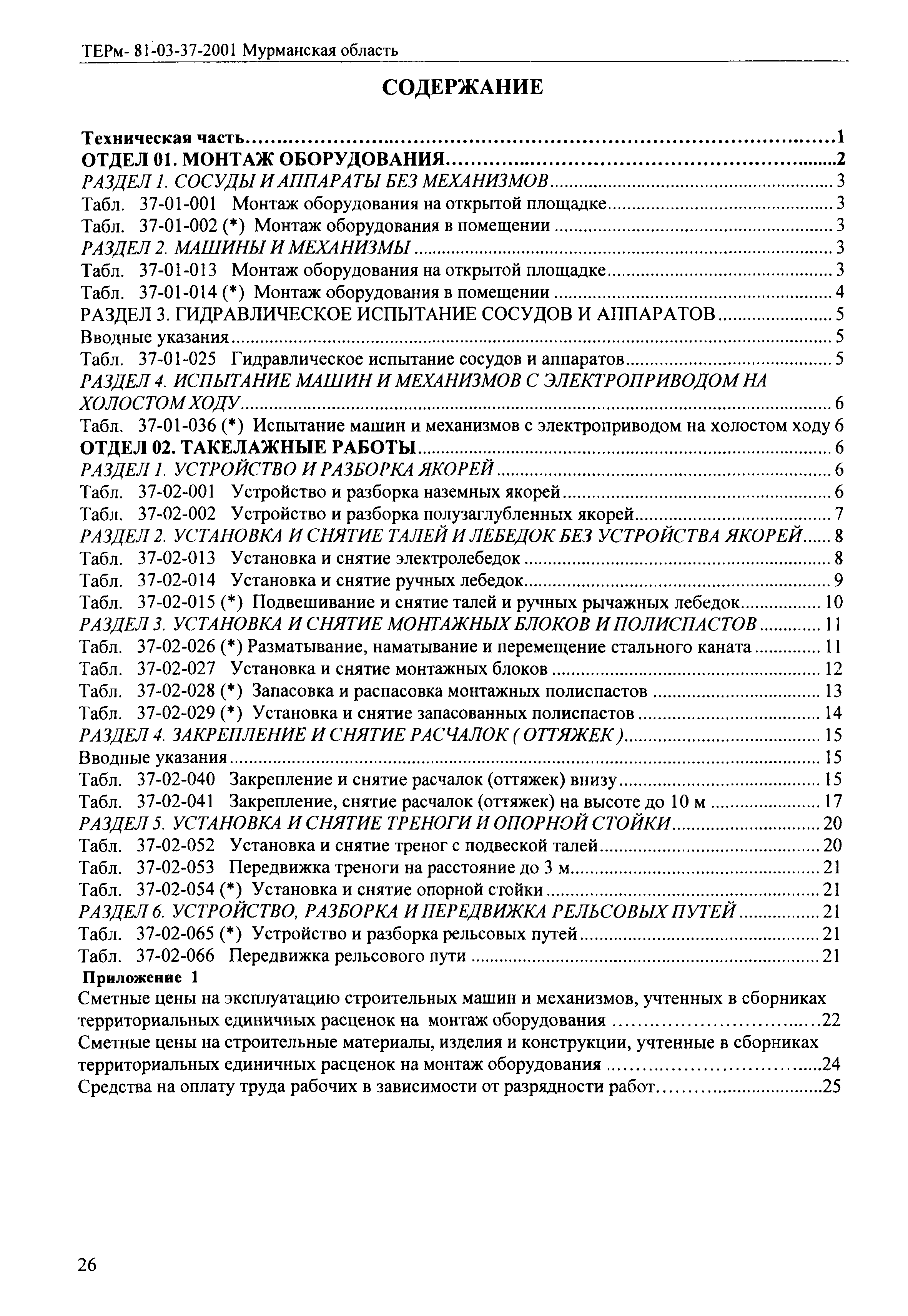 Скачать ТЕРм Мурманская область 2001-37 Сборник 37*. Оборудование общего  назначения