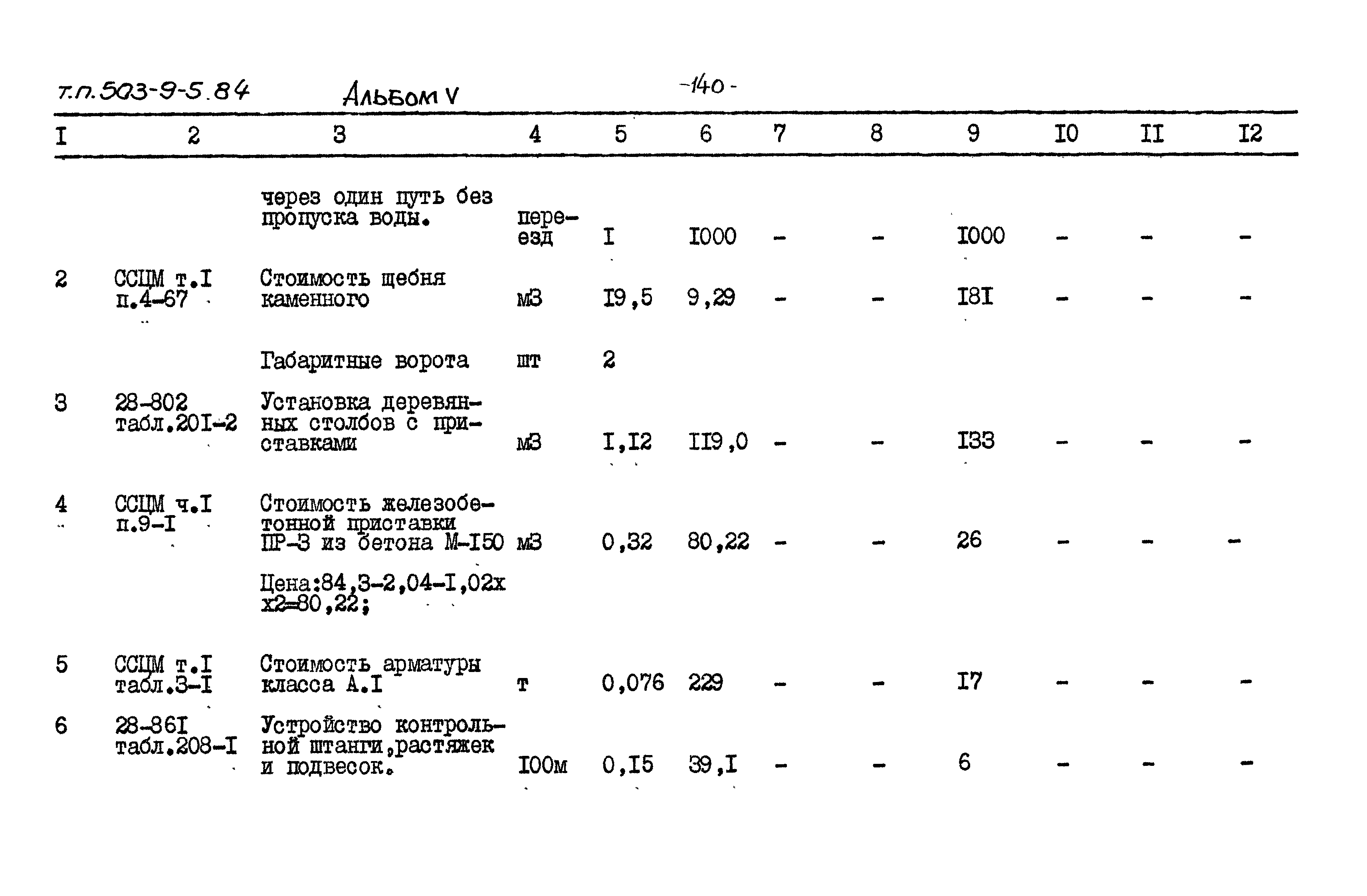 Типовой проект 503-9-5.84