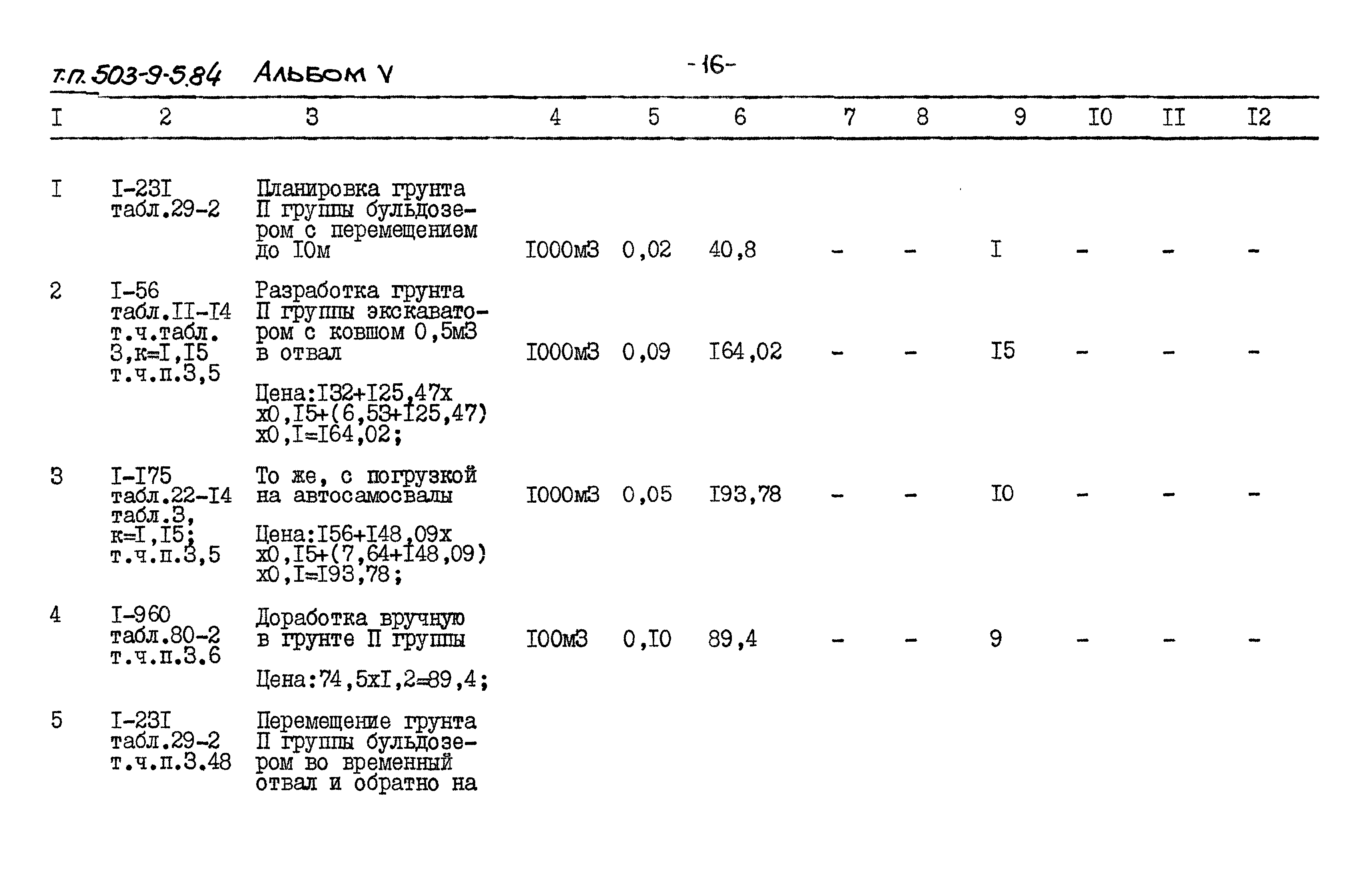 Типовой проект 503-9-5.84