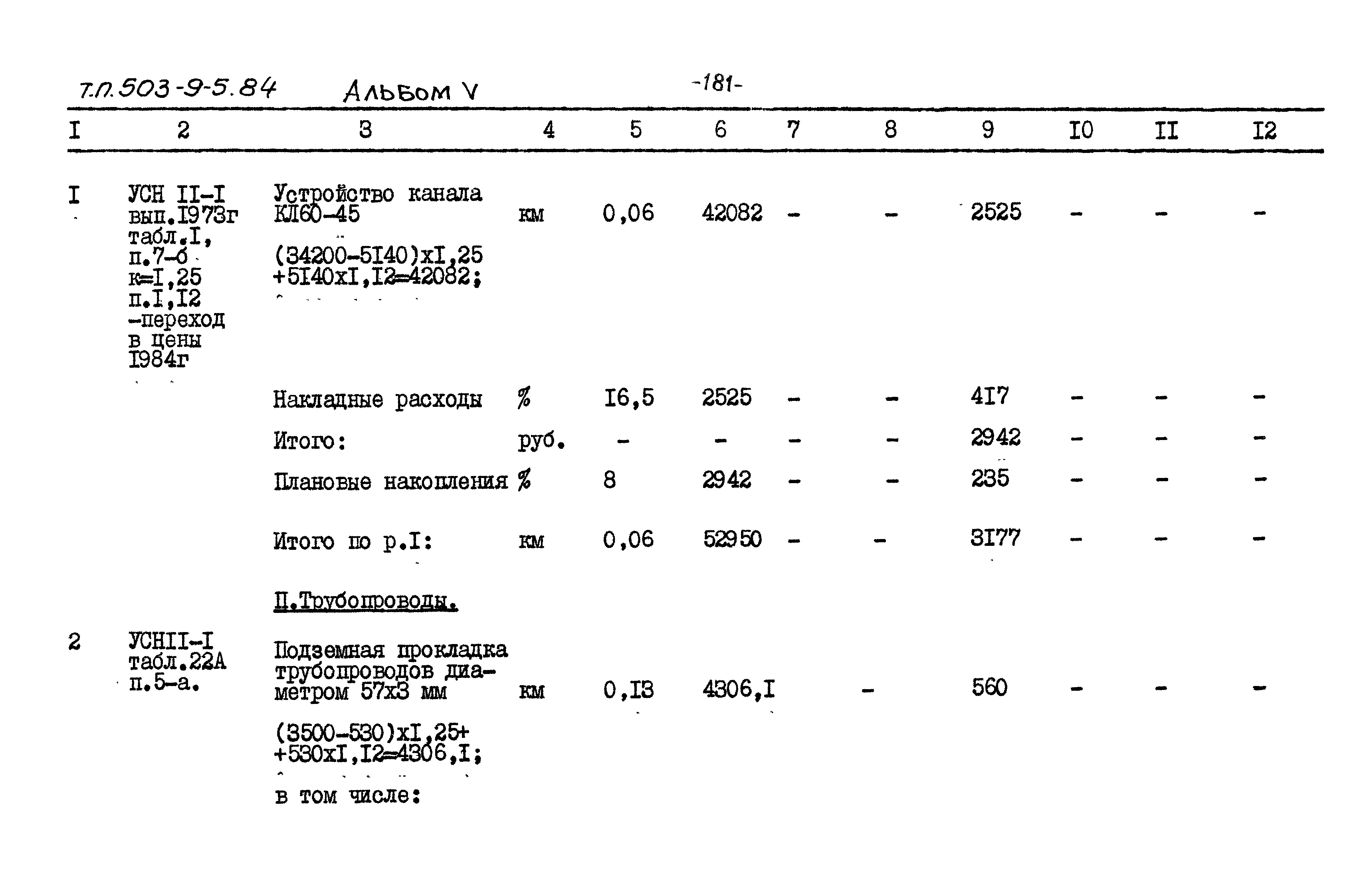 Типовой проект 503-9-5.84