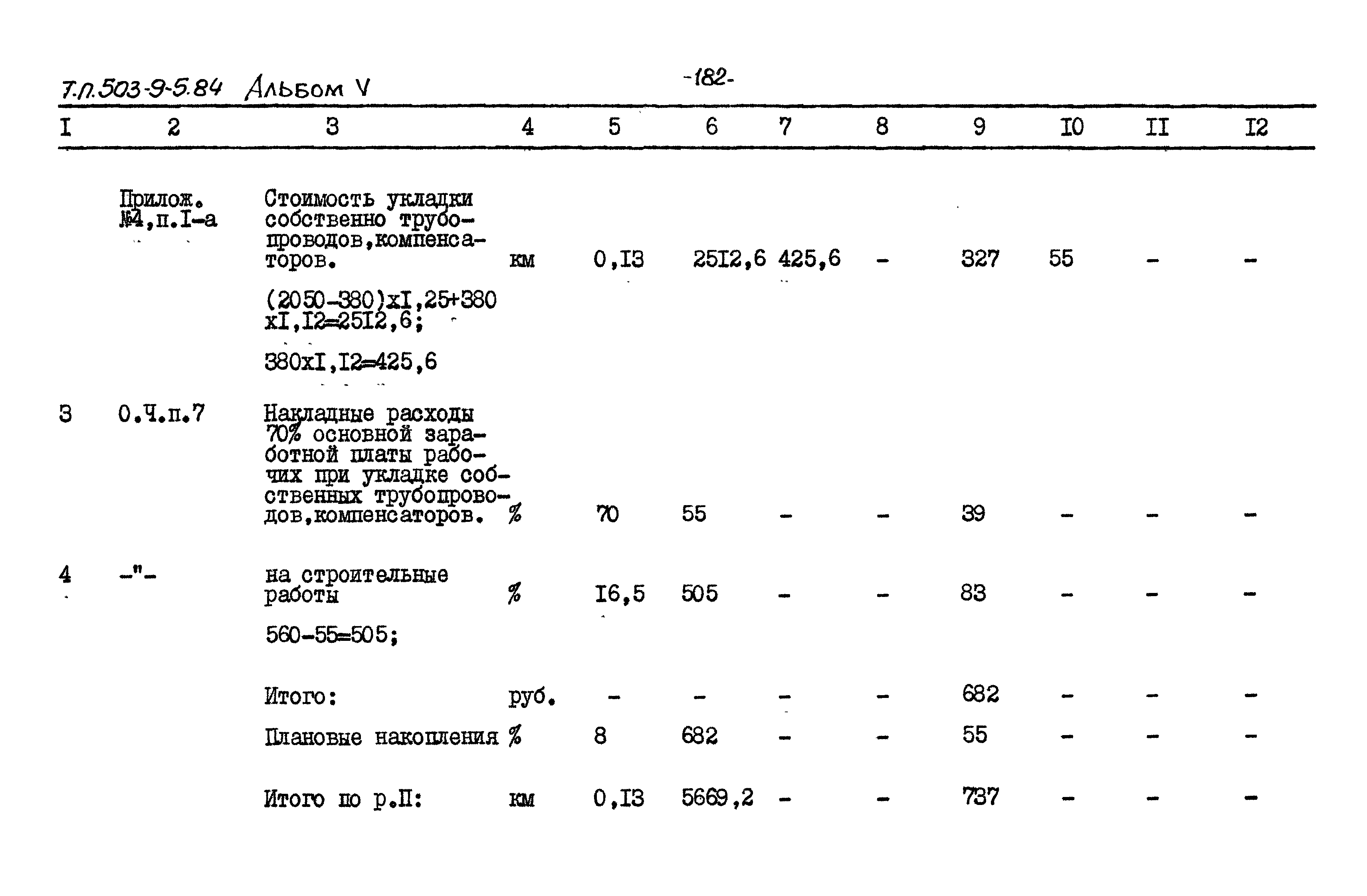 Типовой проект 503-9-5.84