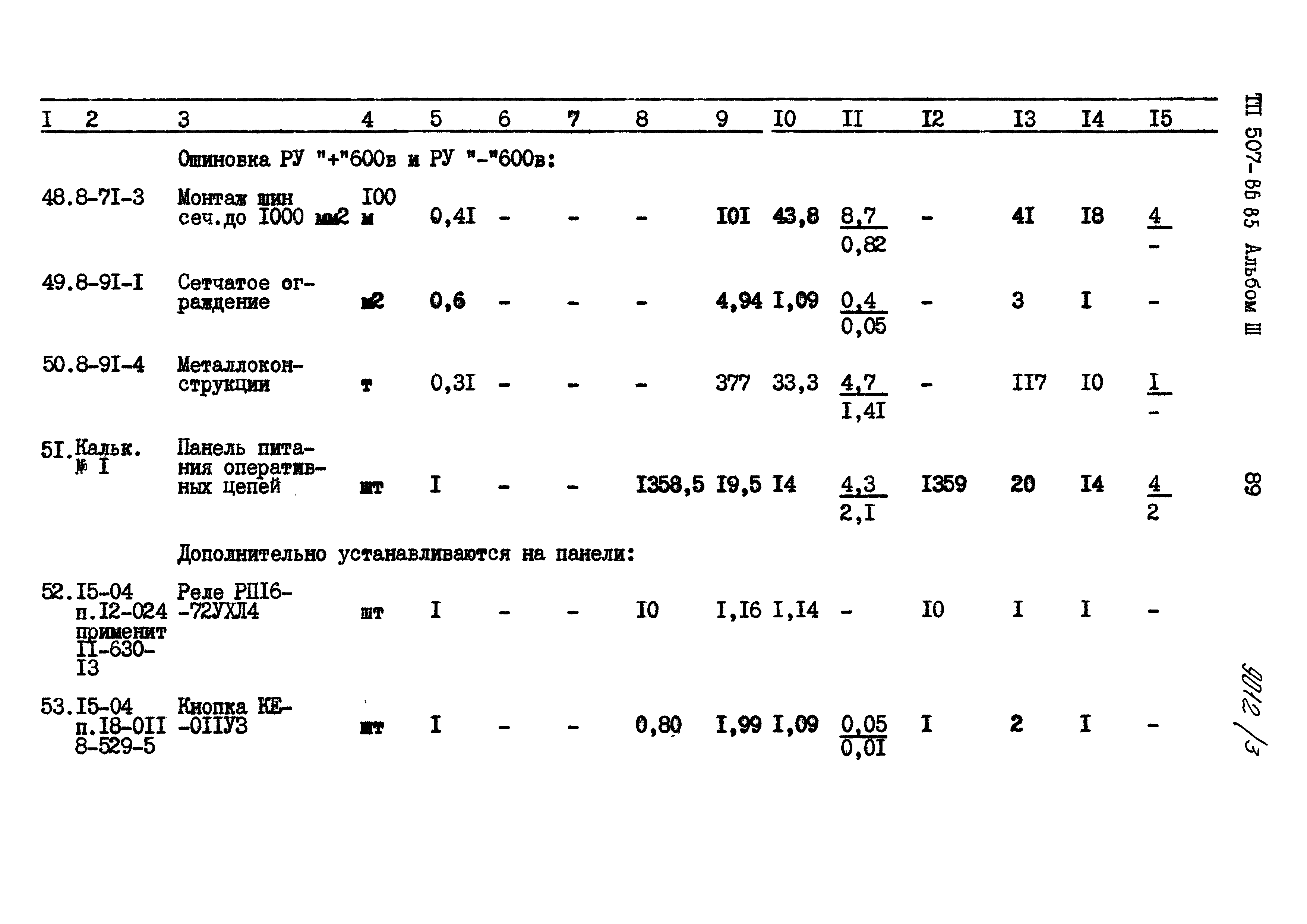 Типовой проект 507-86.85