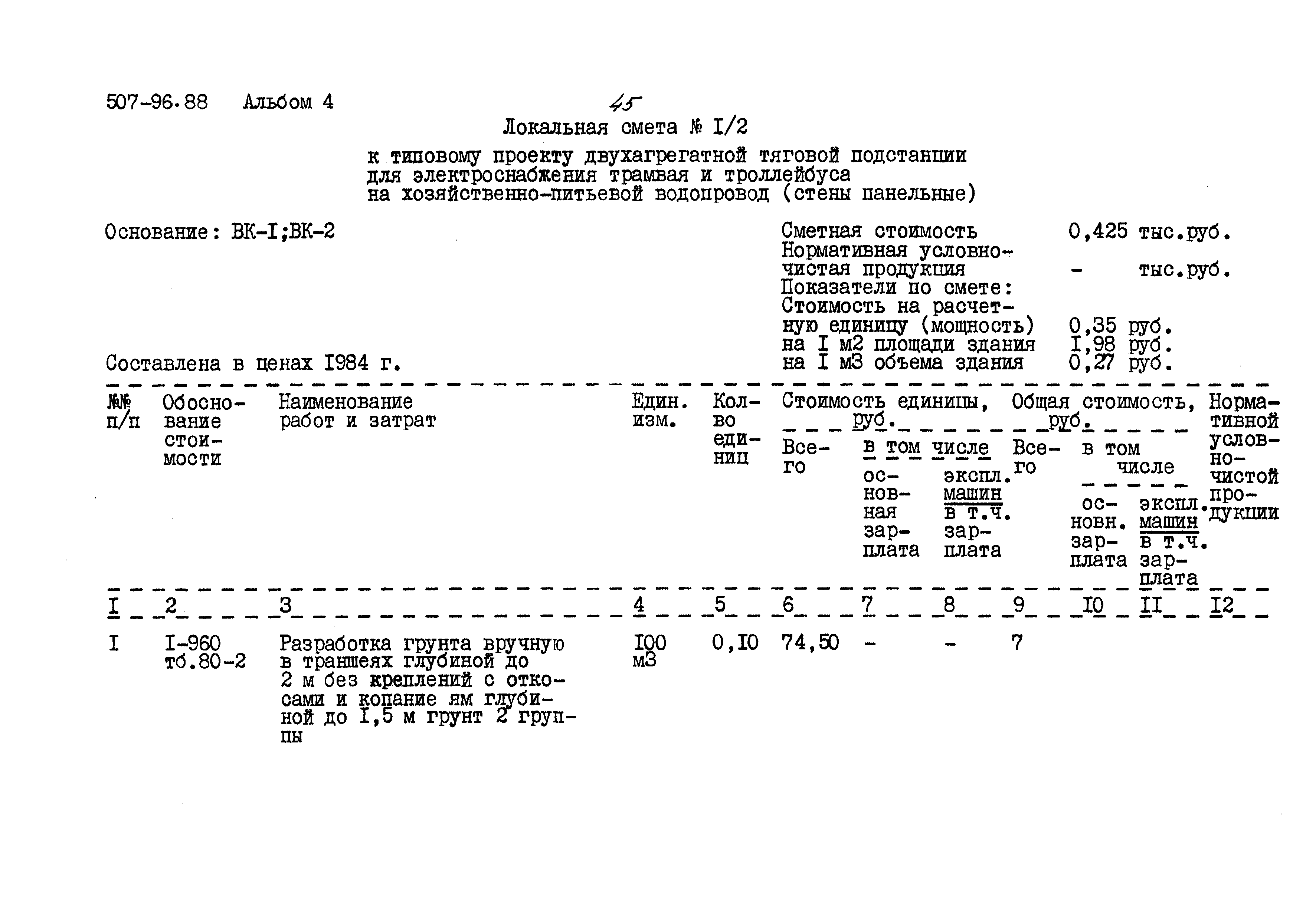 Типовой проект 507-96.88