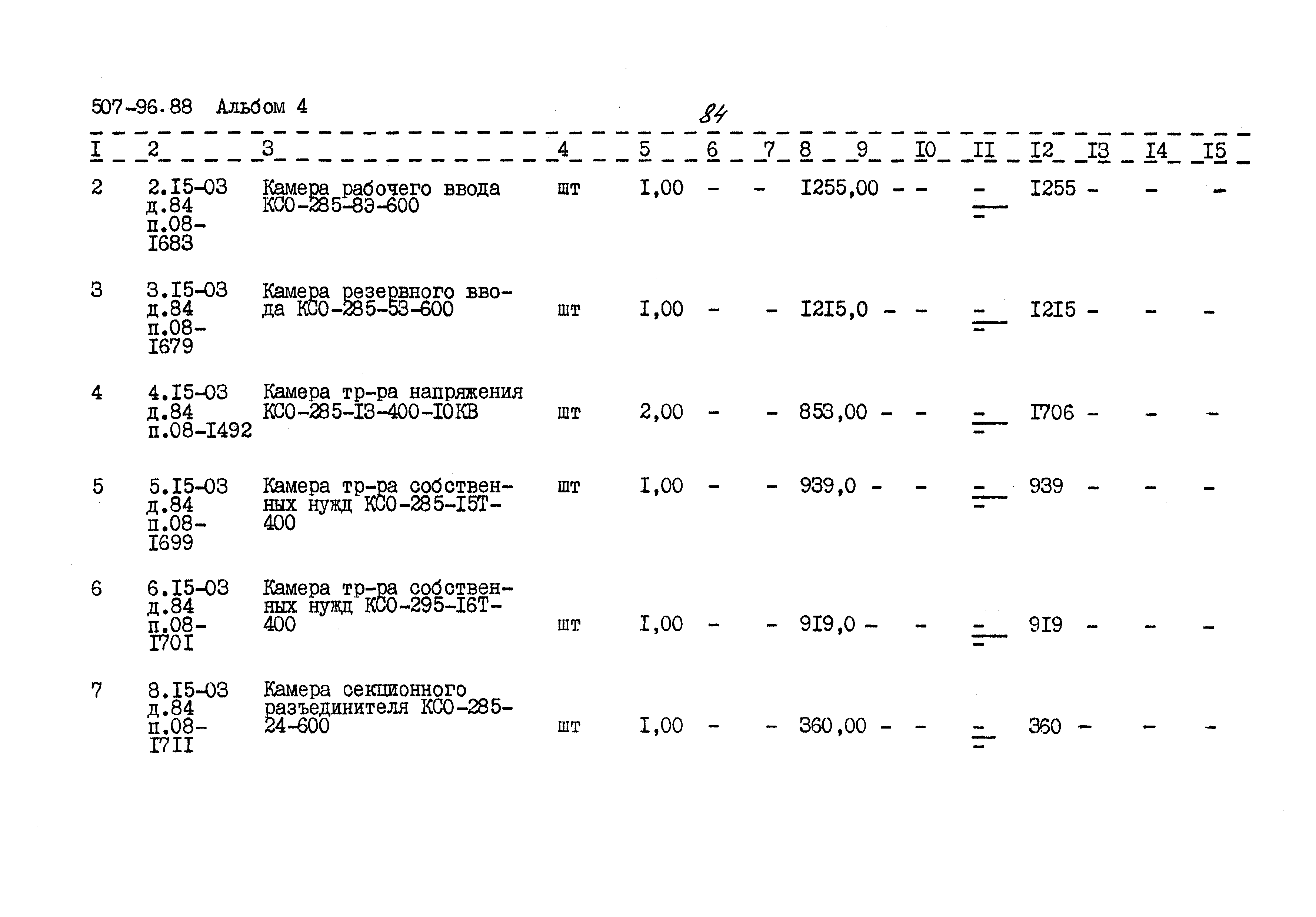 Типовой проект 507-96.88