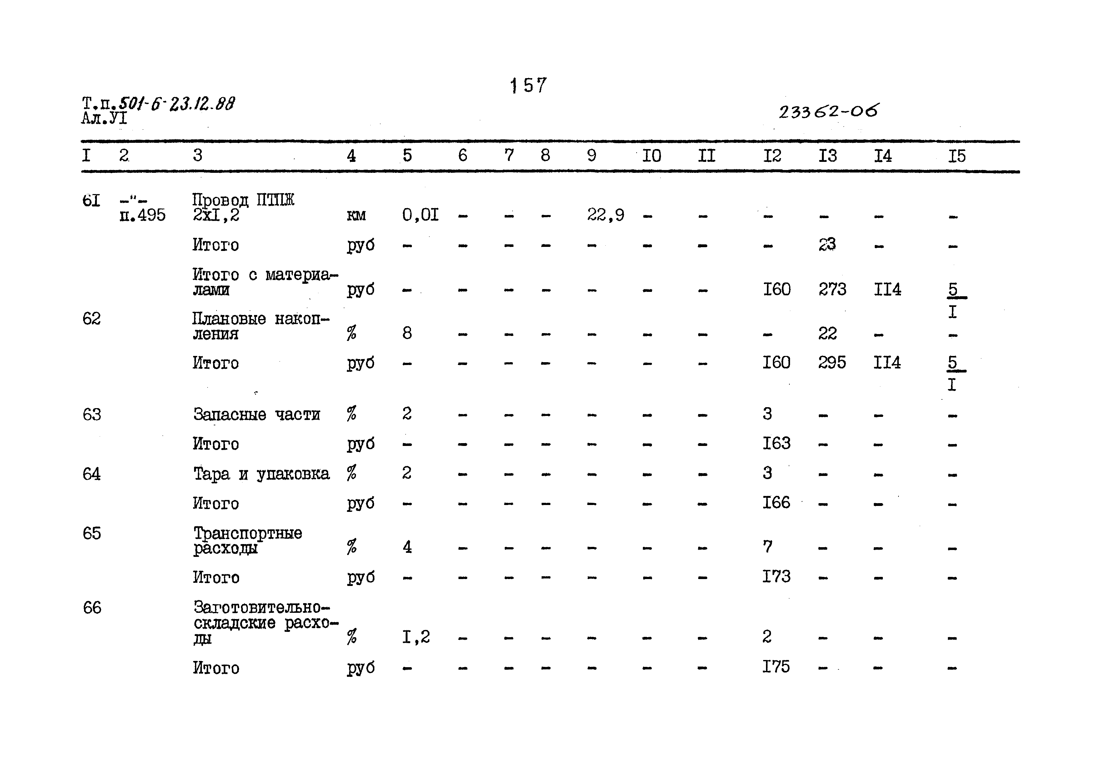 Типовой проект 501-6-23.12.88