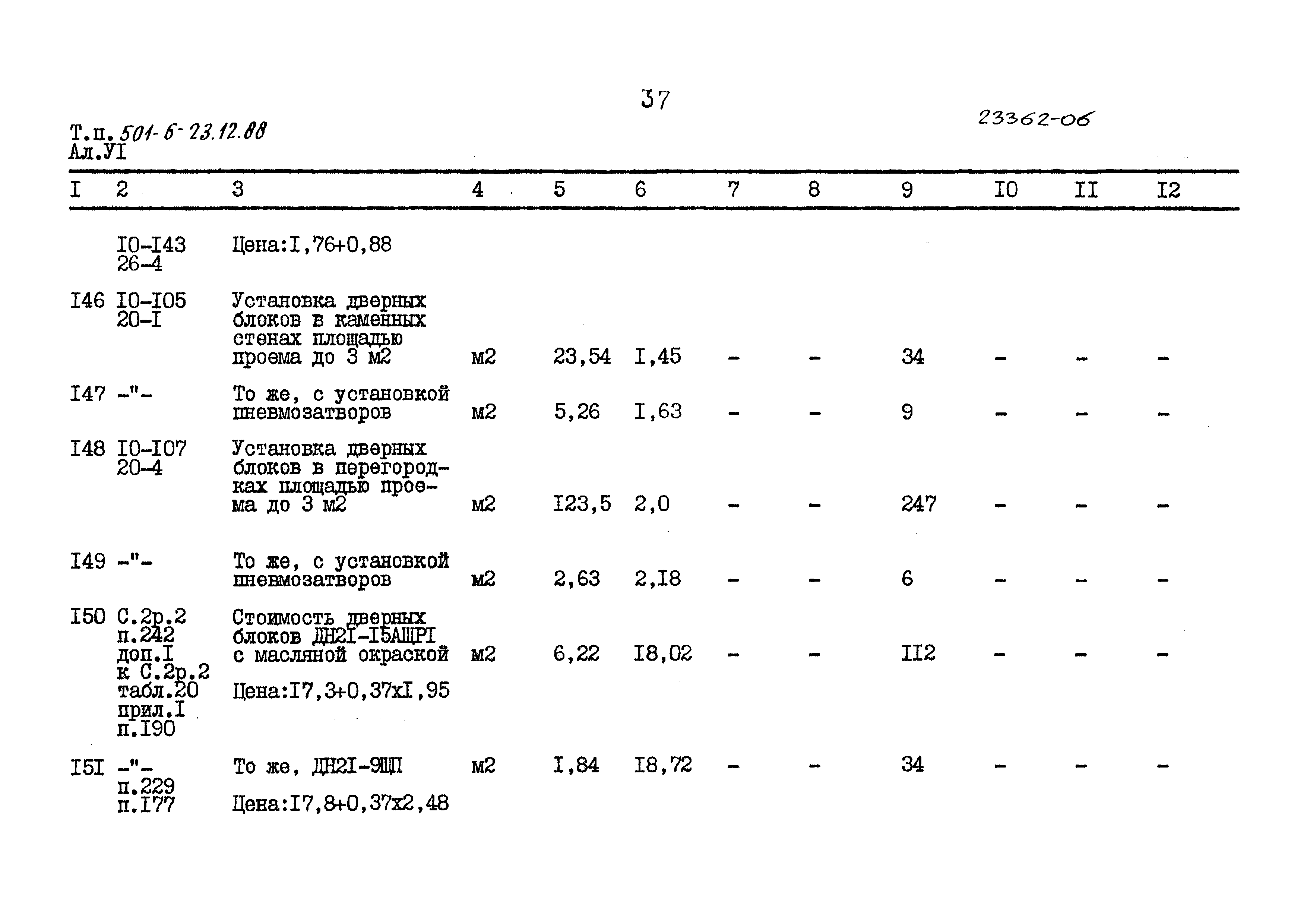 Типовой проект 501-6-23.12.88