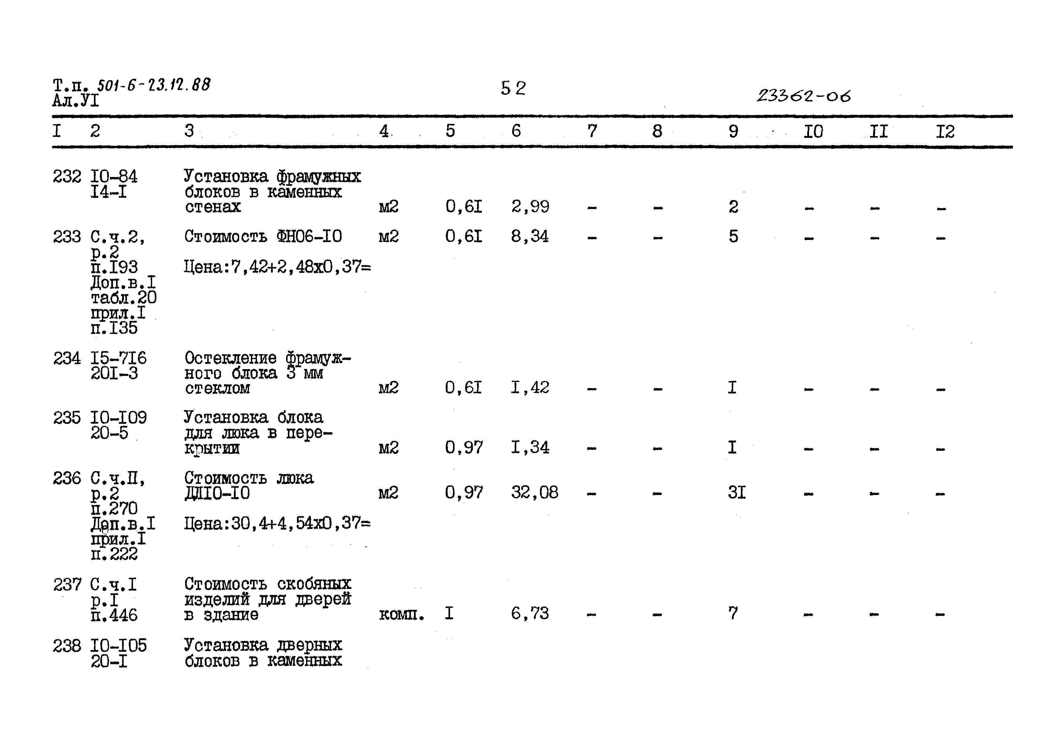 Типовой проект 501-6-23.12.88
