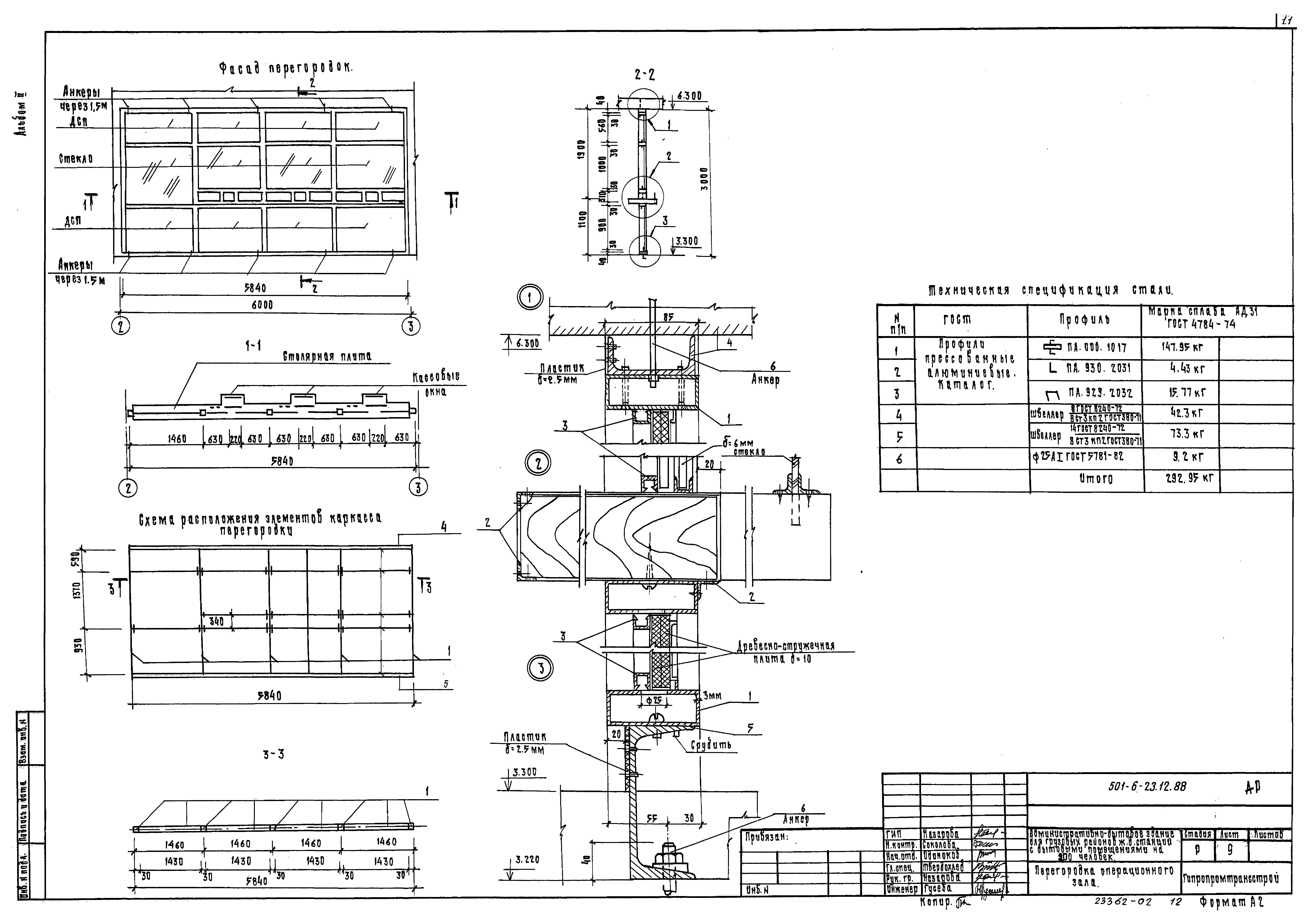 Типовой проект 501-6-23.12.88