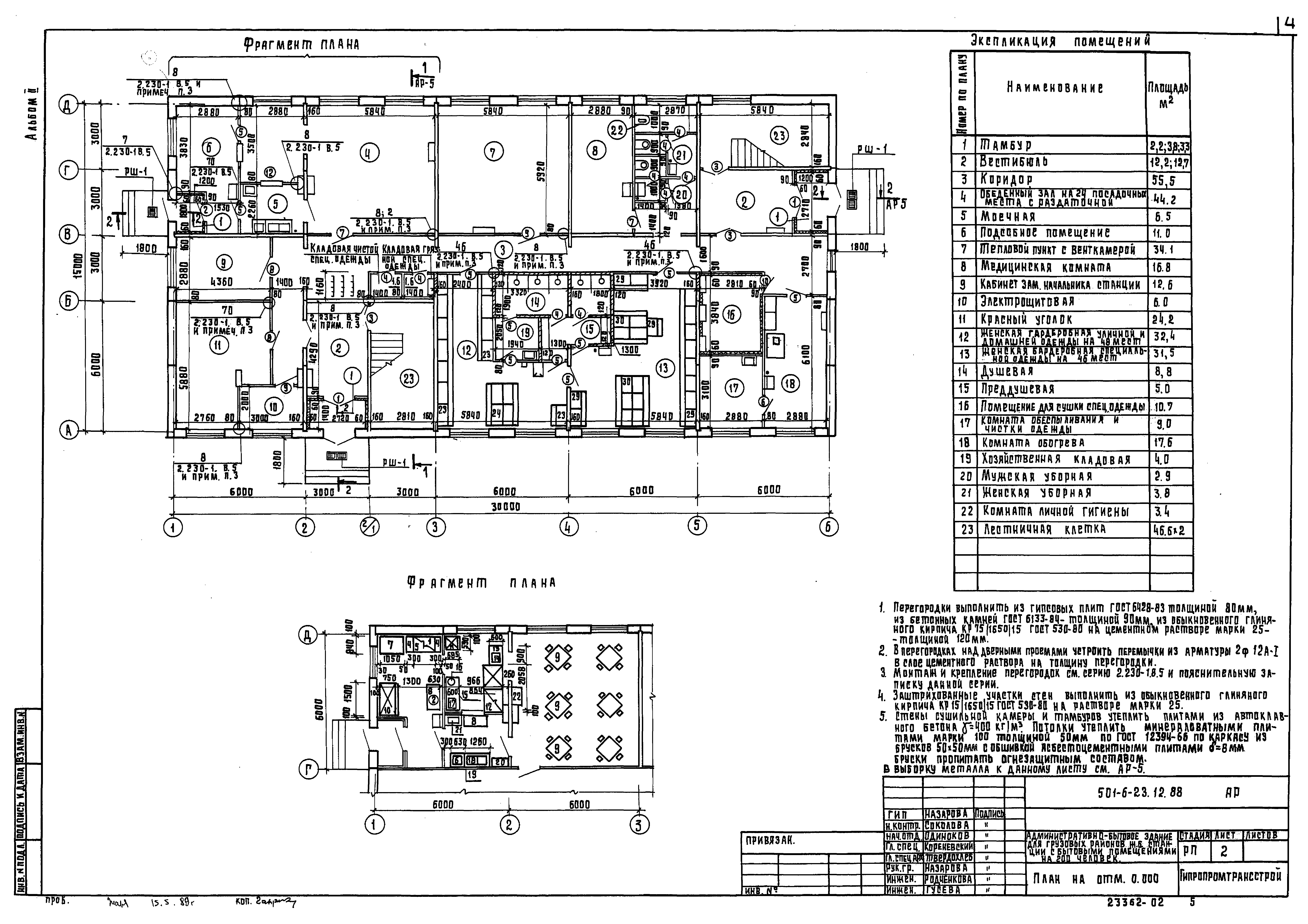 Типовой проект 501-6-23.12.88