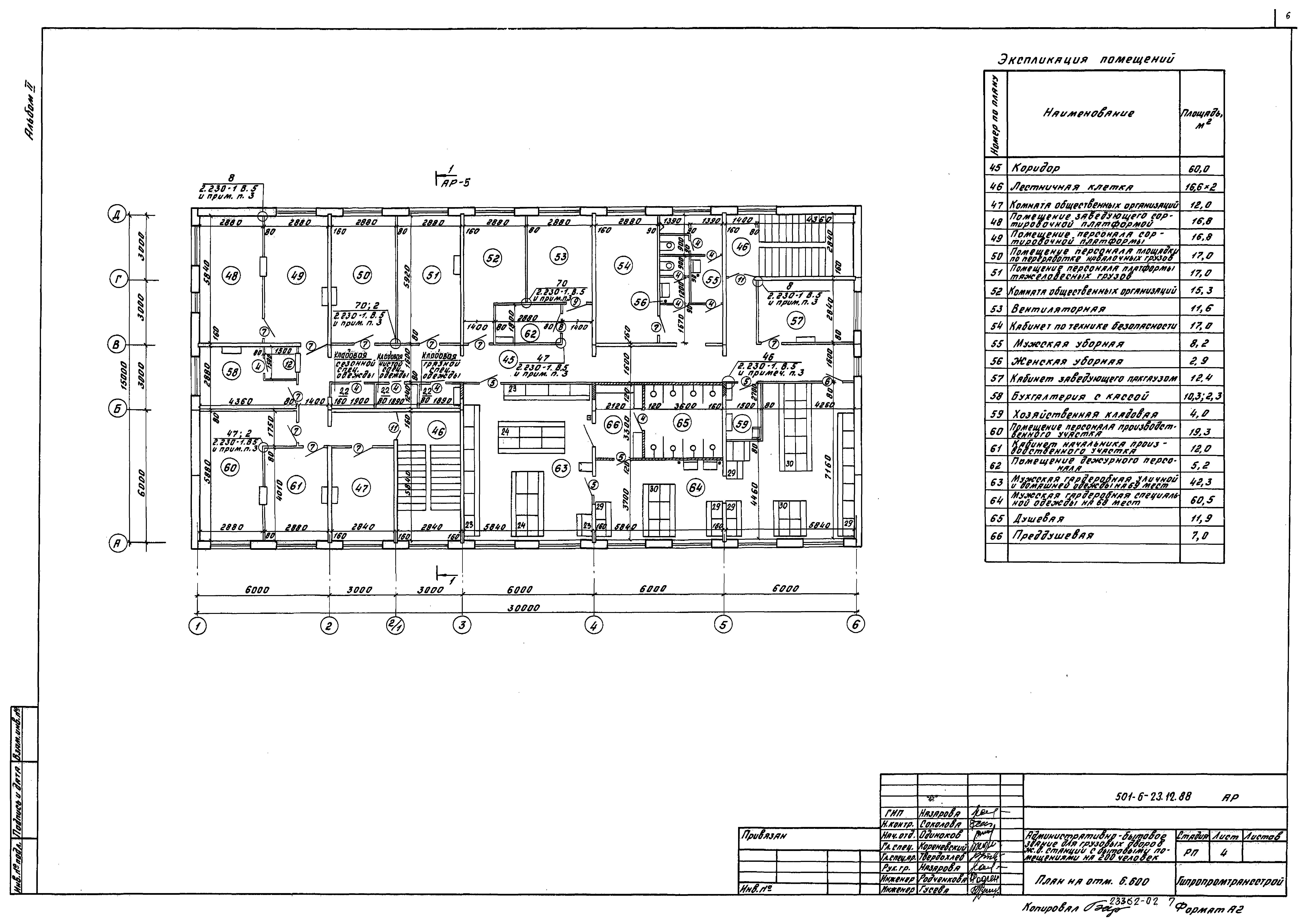Типовой проект 501-6-23.12.88