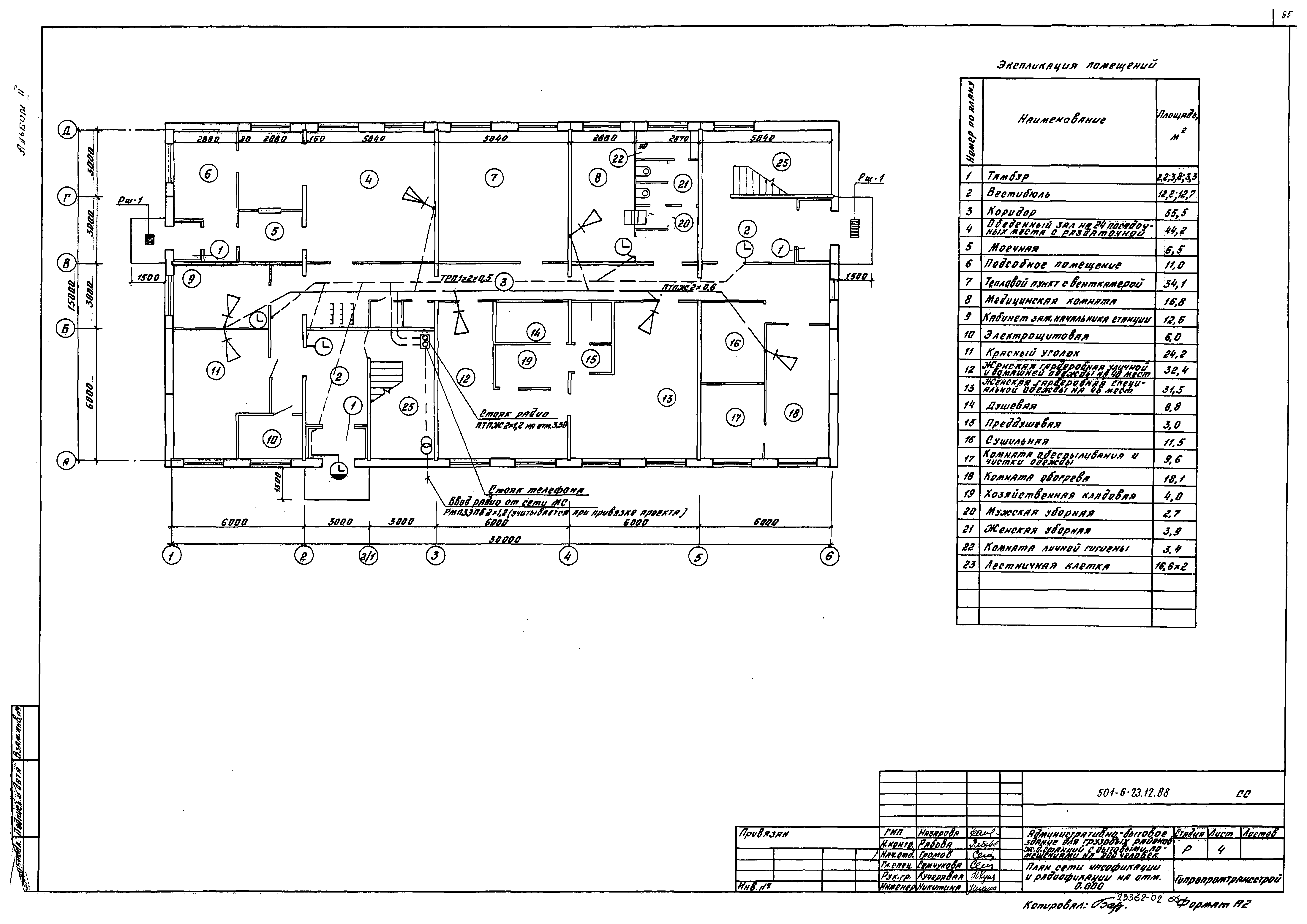 Типовой проект 501-6-23.12.88