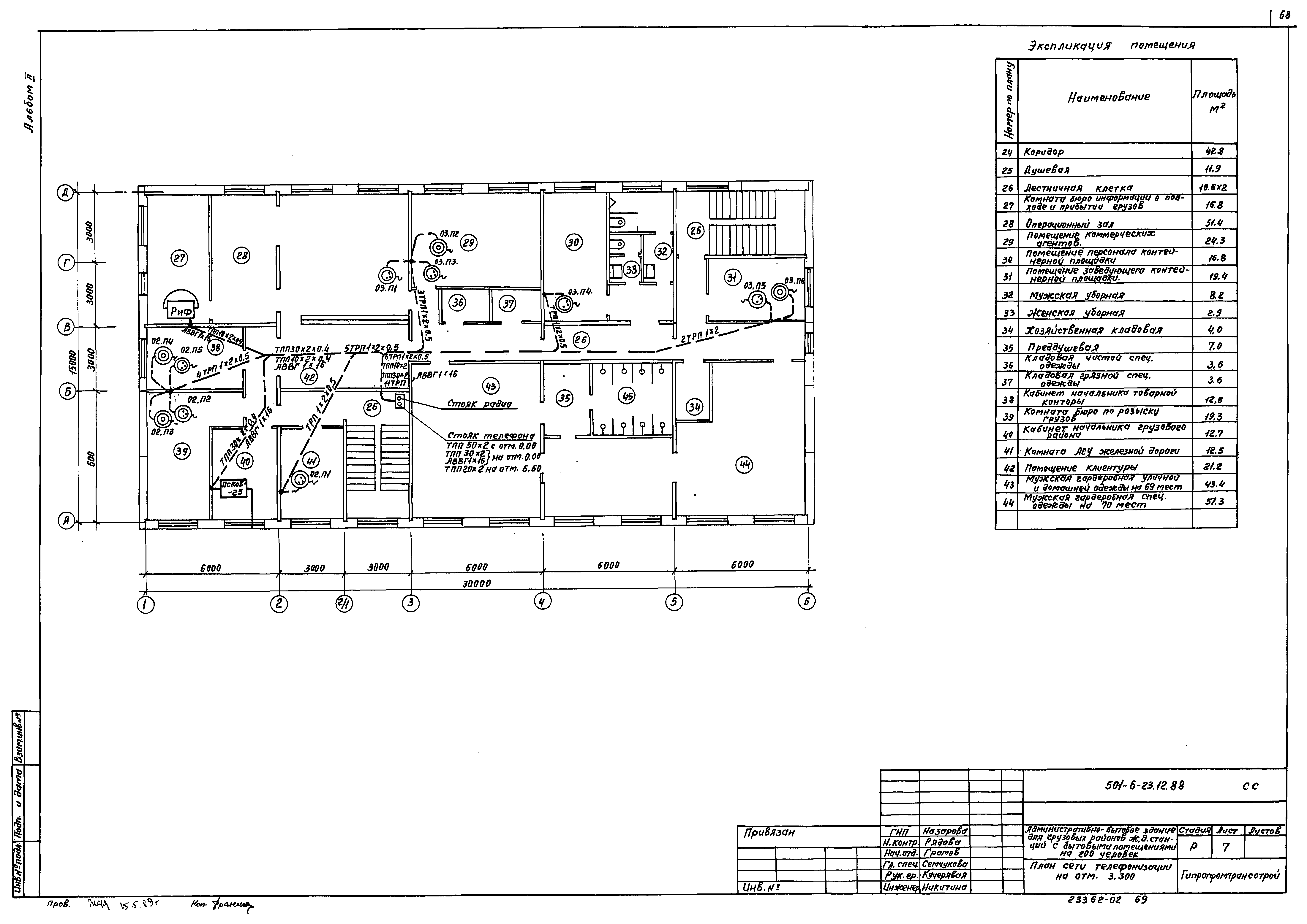 Типовой проект 501-6-23.12.88