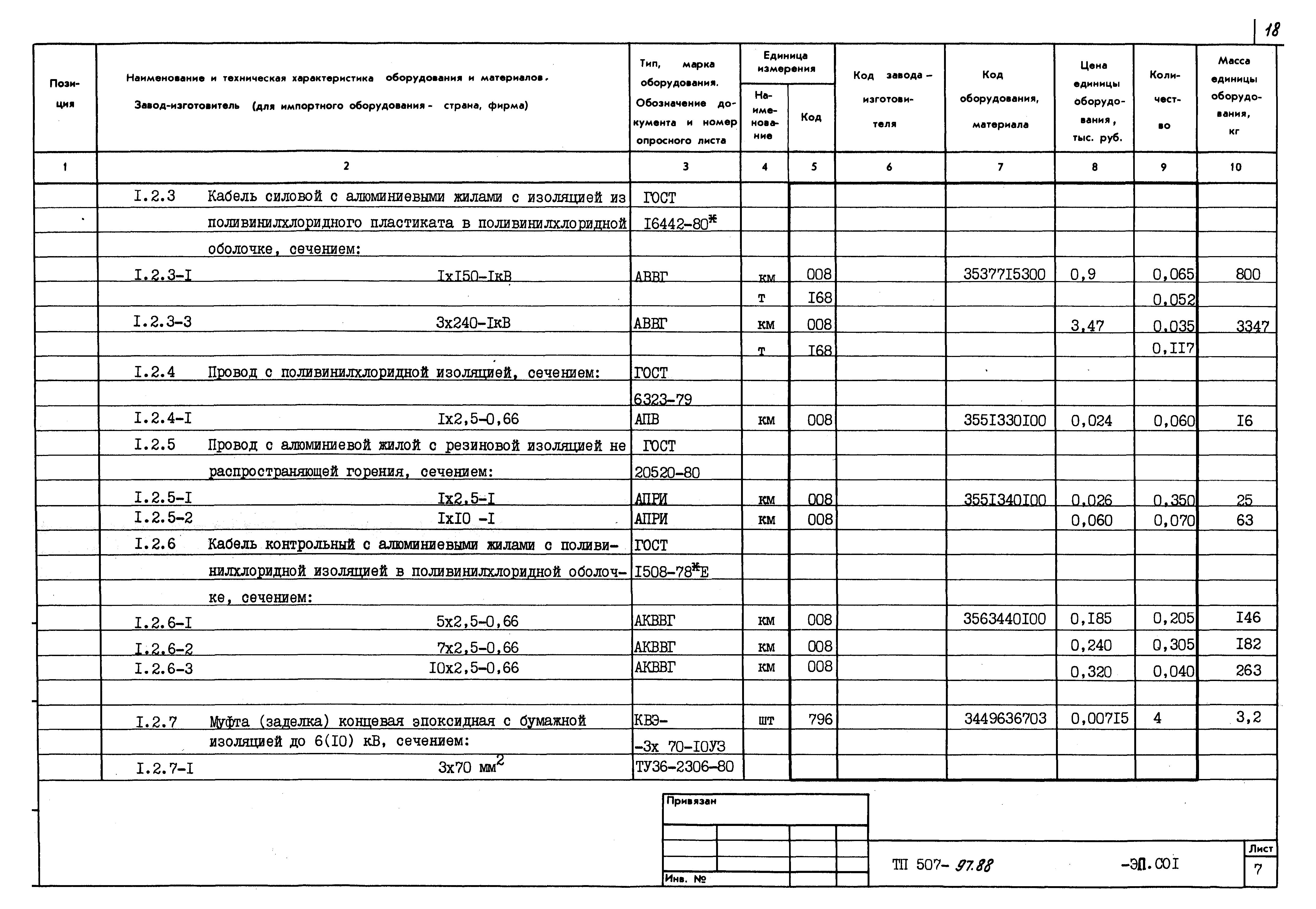 Типовой проект 507-97.88