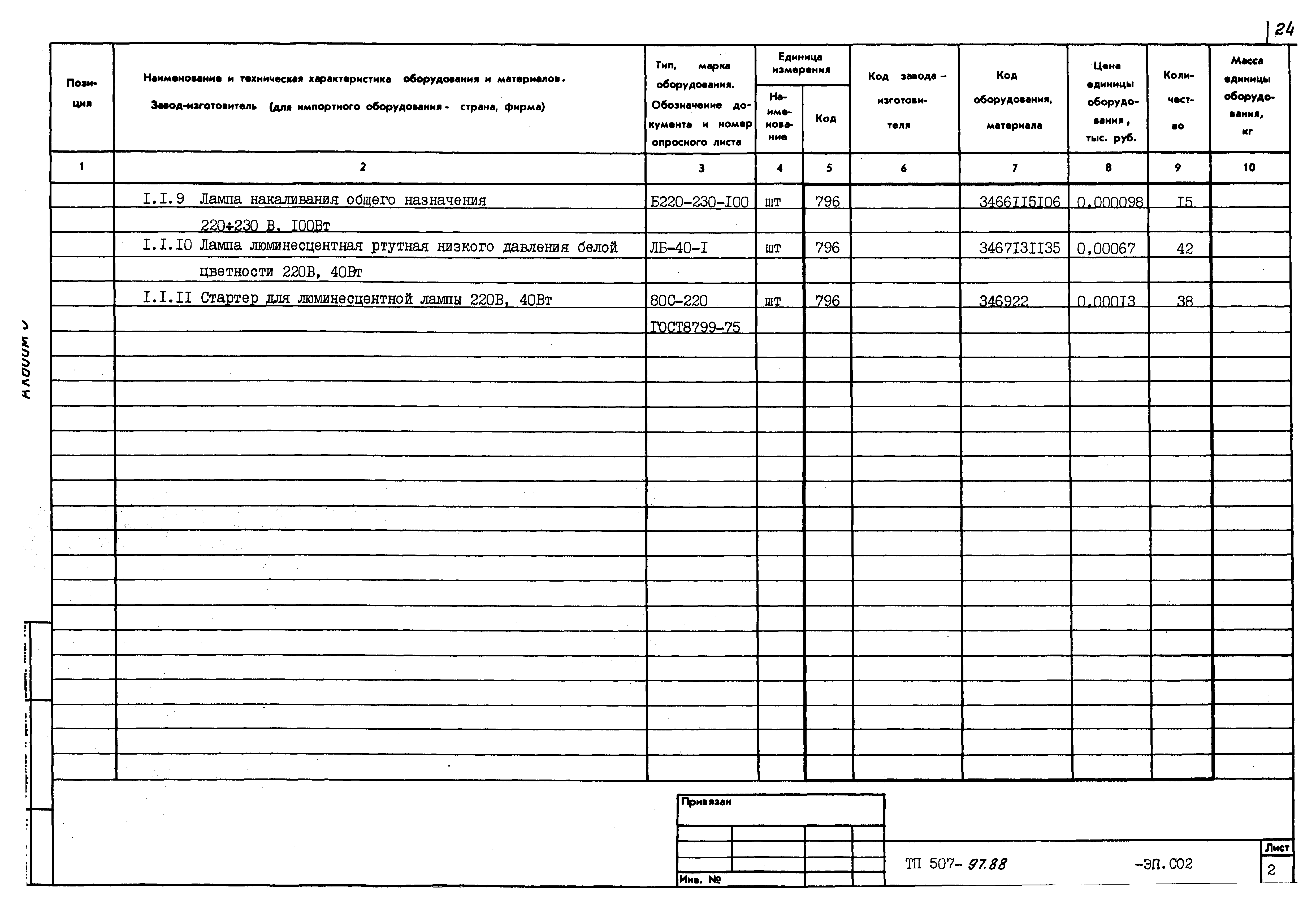 Типовой проект 507-97.88