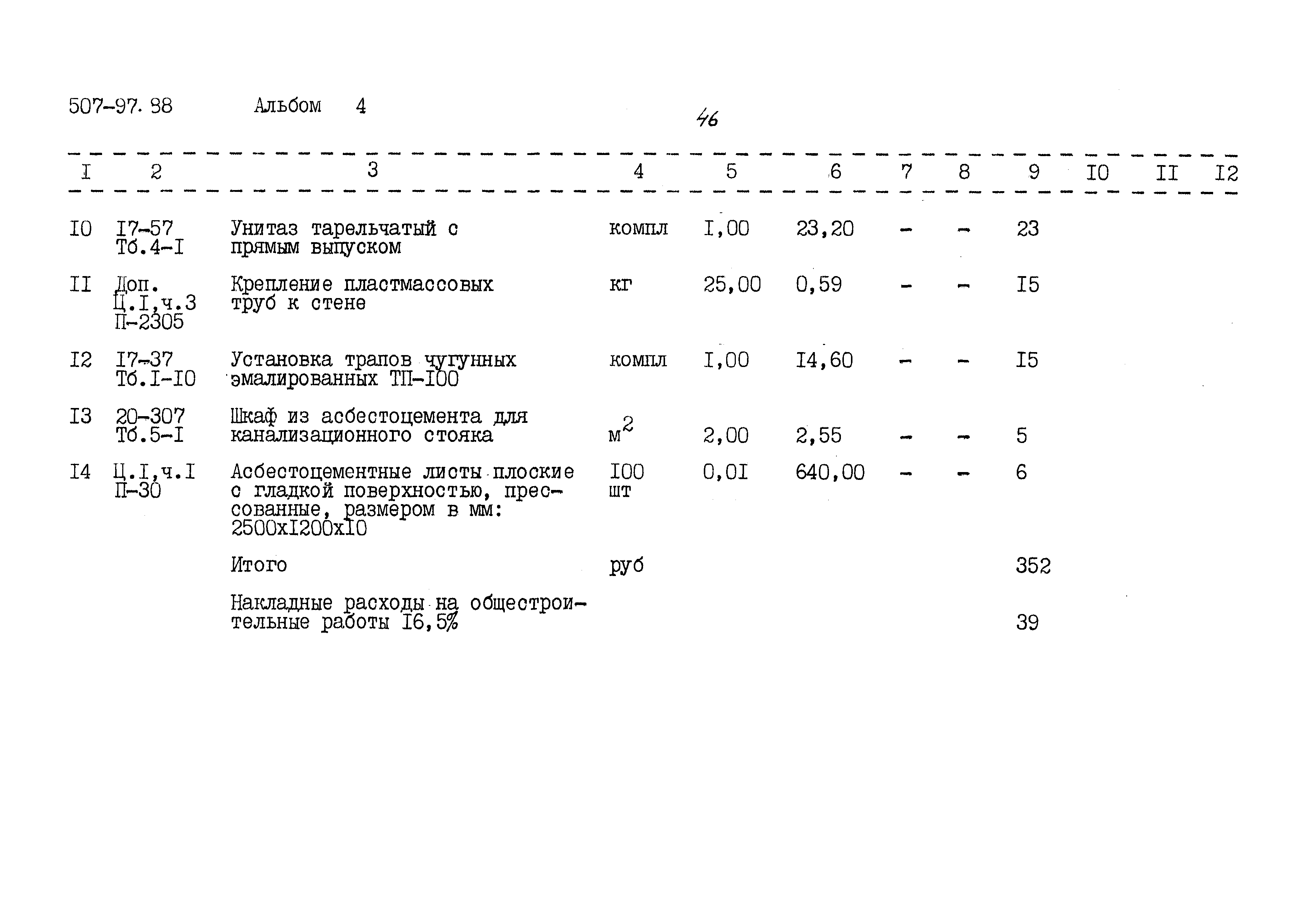 Типовой проект 507-97.88