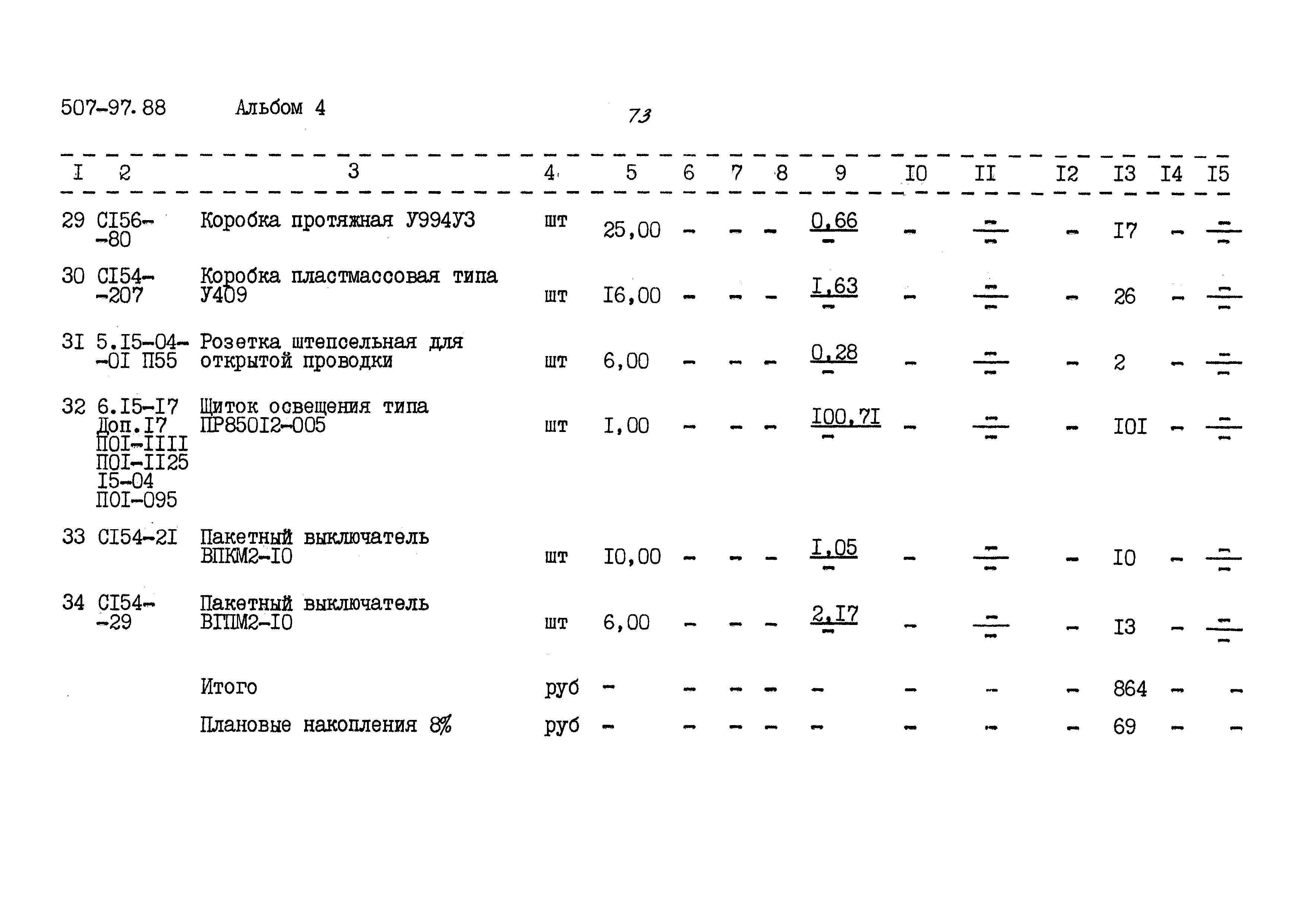 Типовой проект 507-97.88