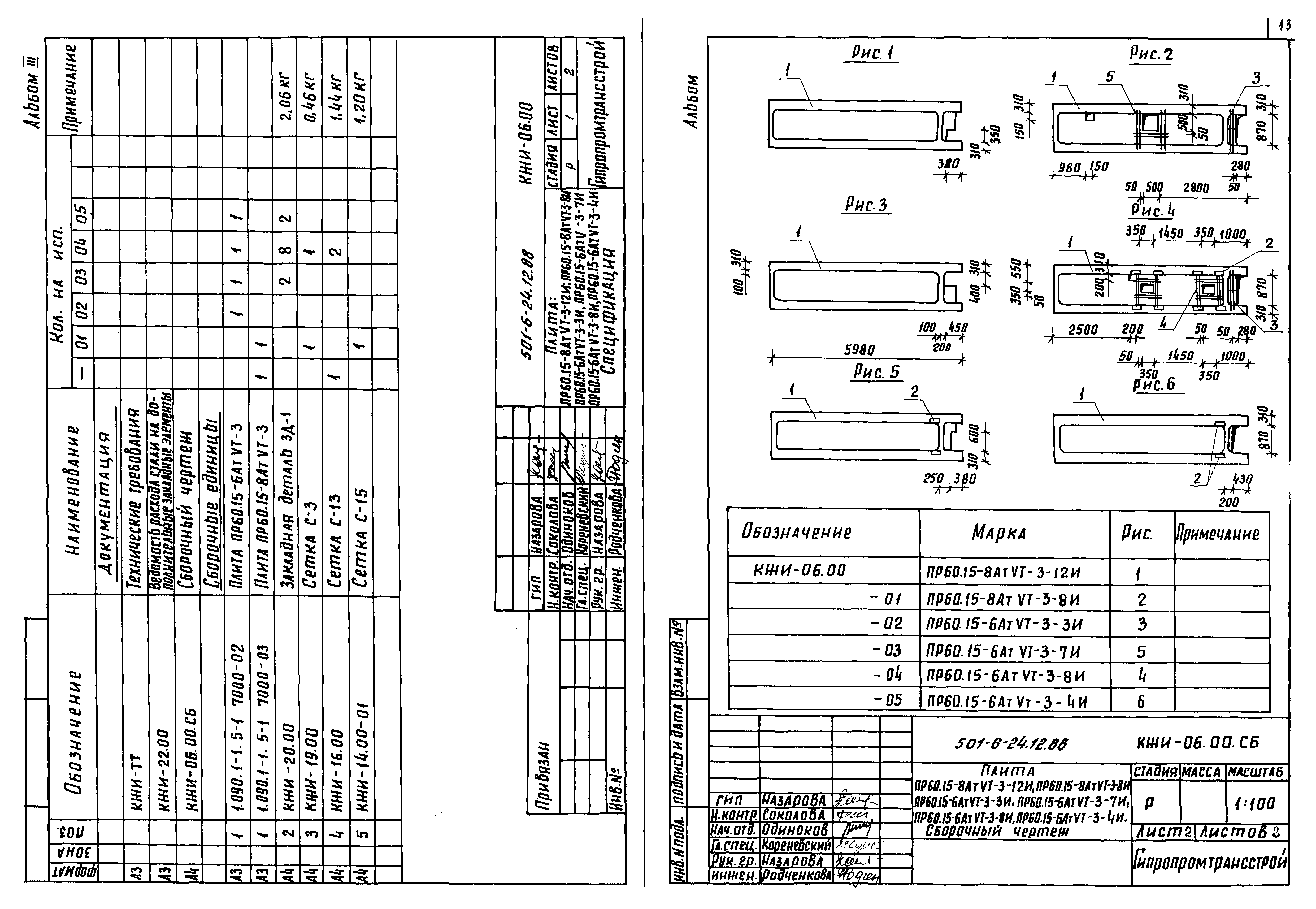Типовой проект 501-6-24.12.88