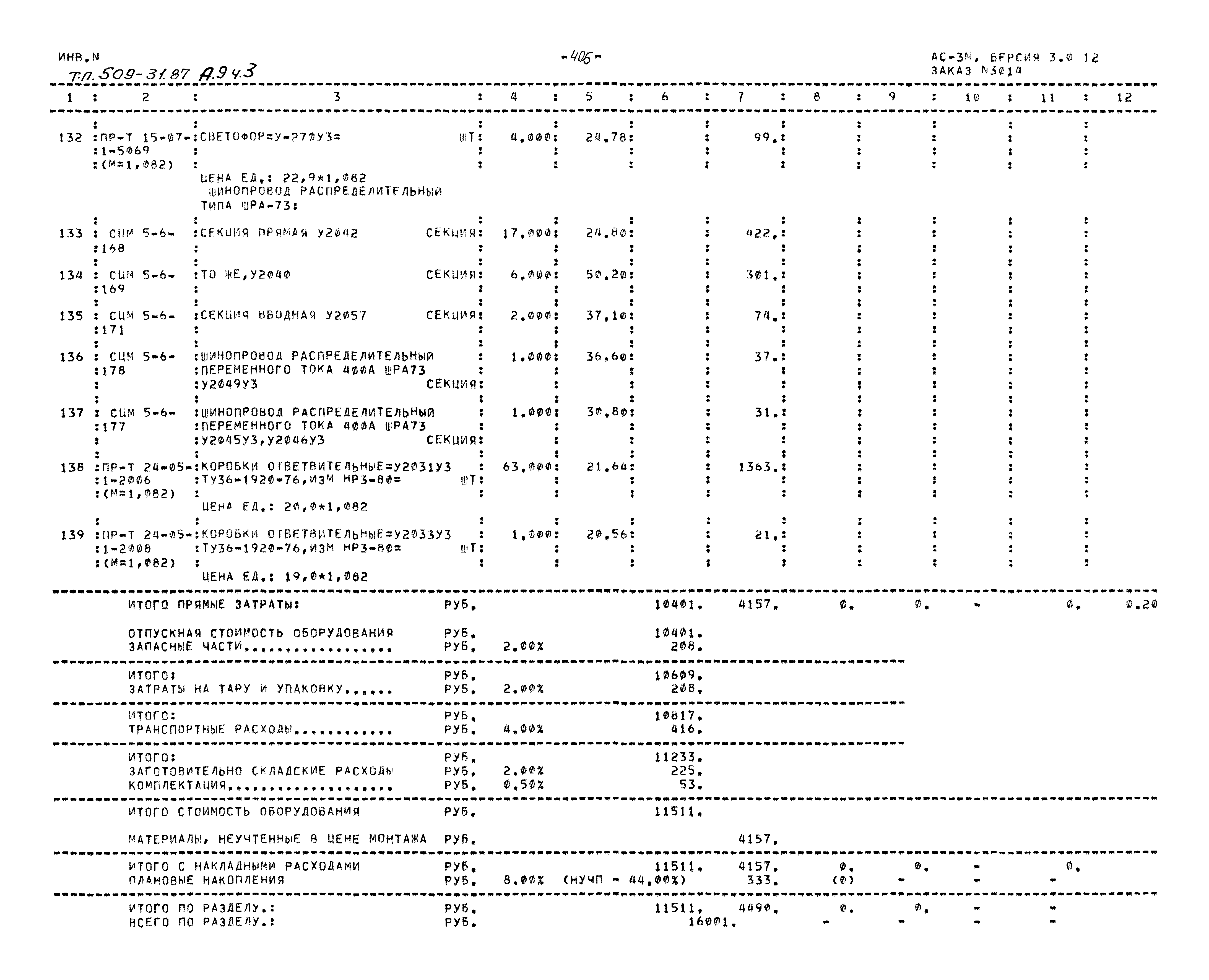 Типовой проект 509-31.87