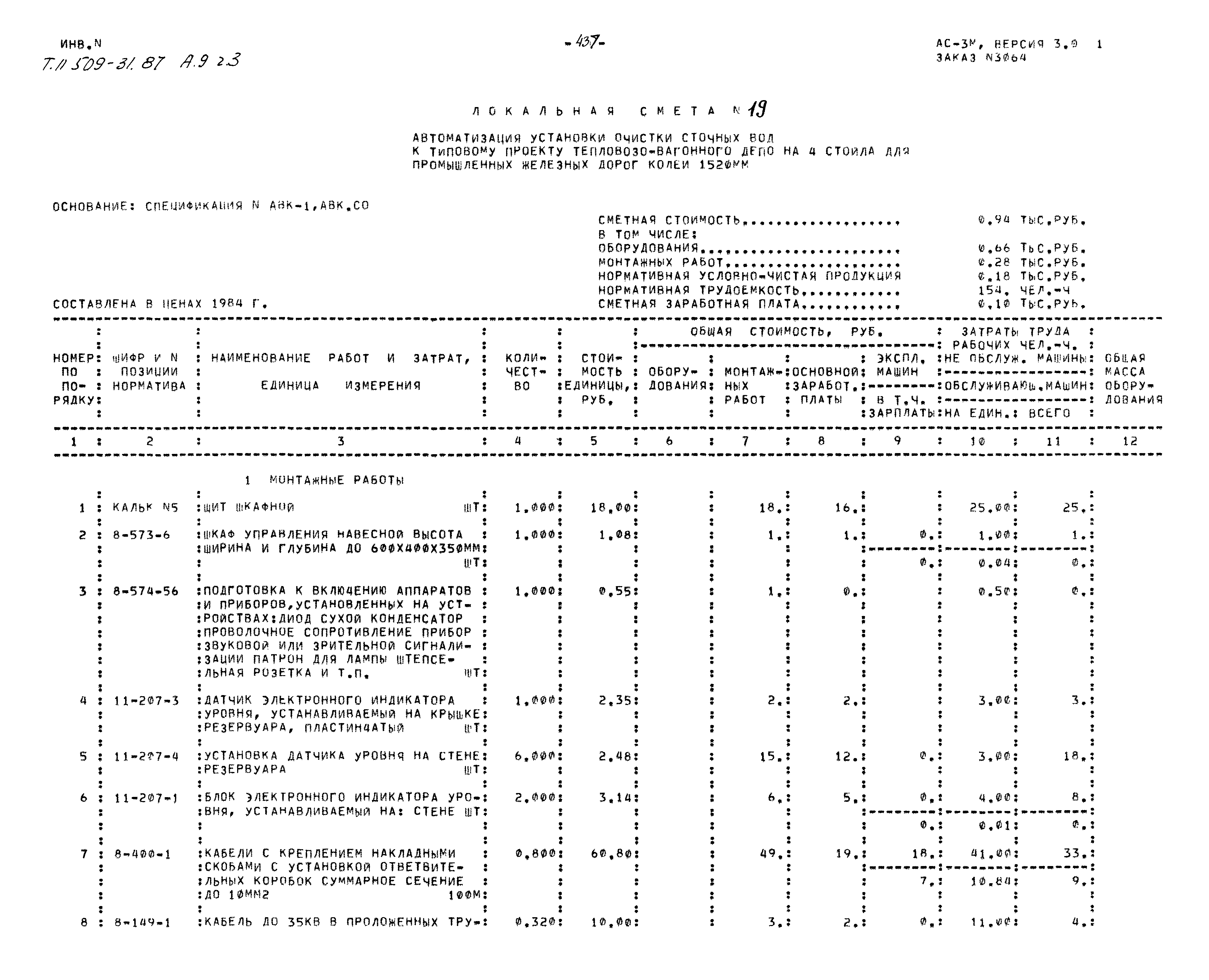 Типовой проект 509-31.87