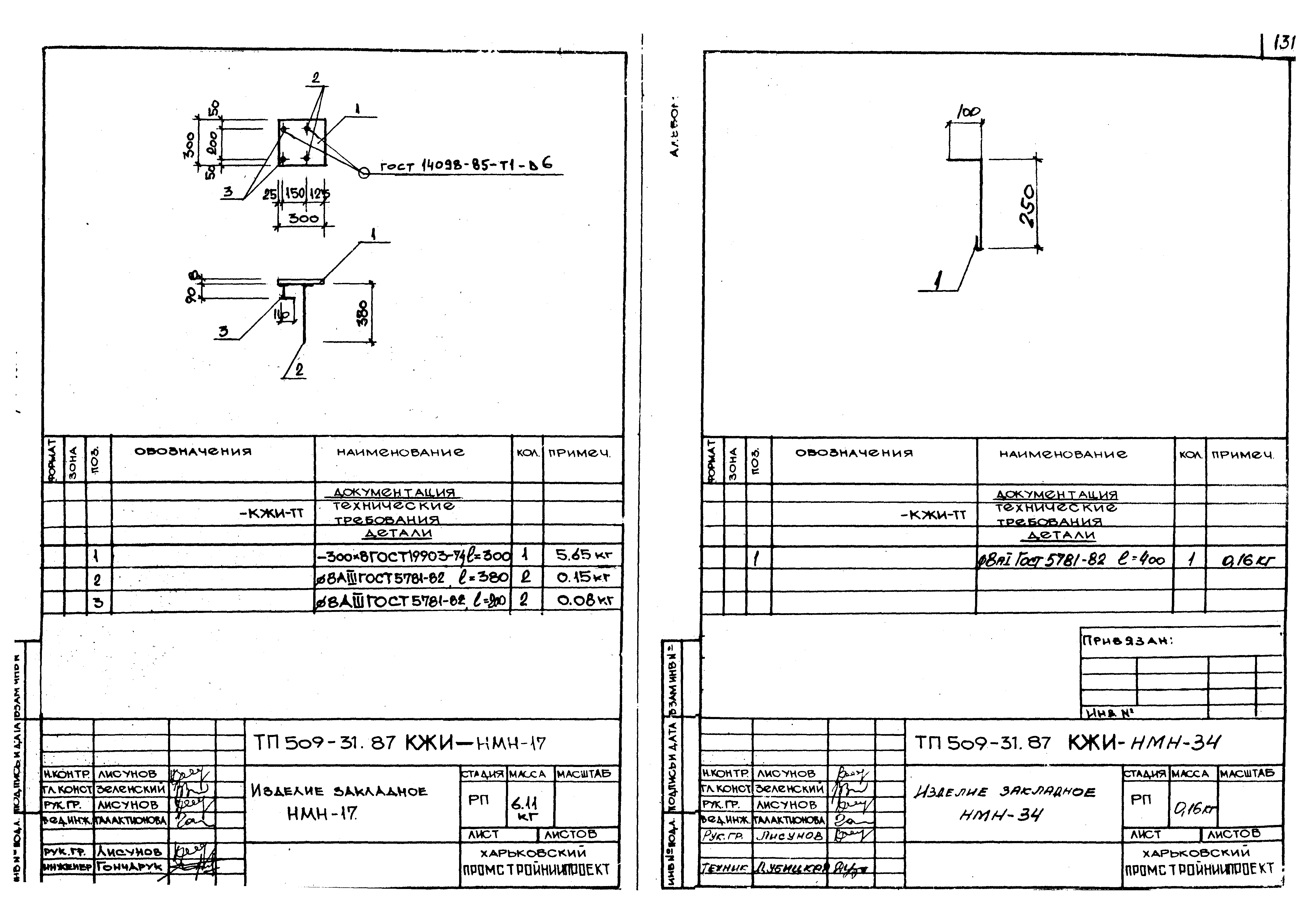Типовой проект 509-31.87