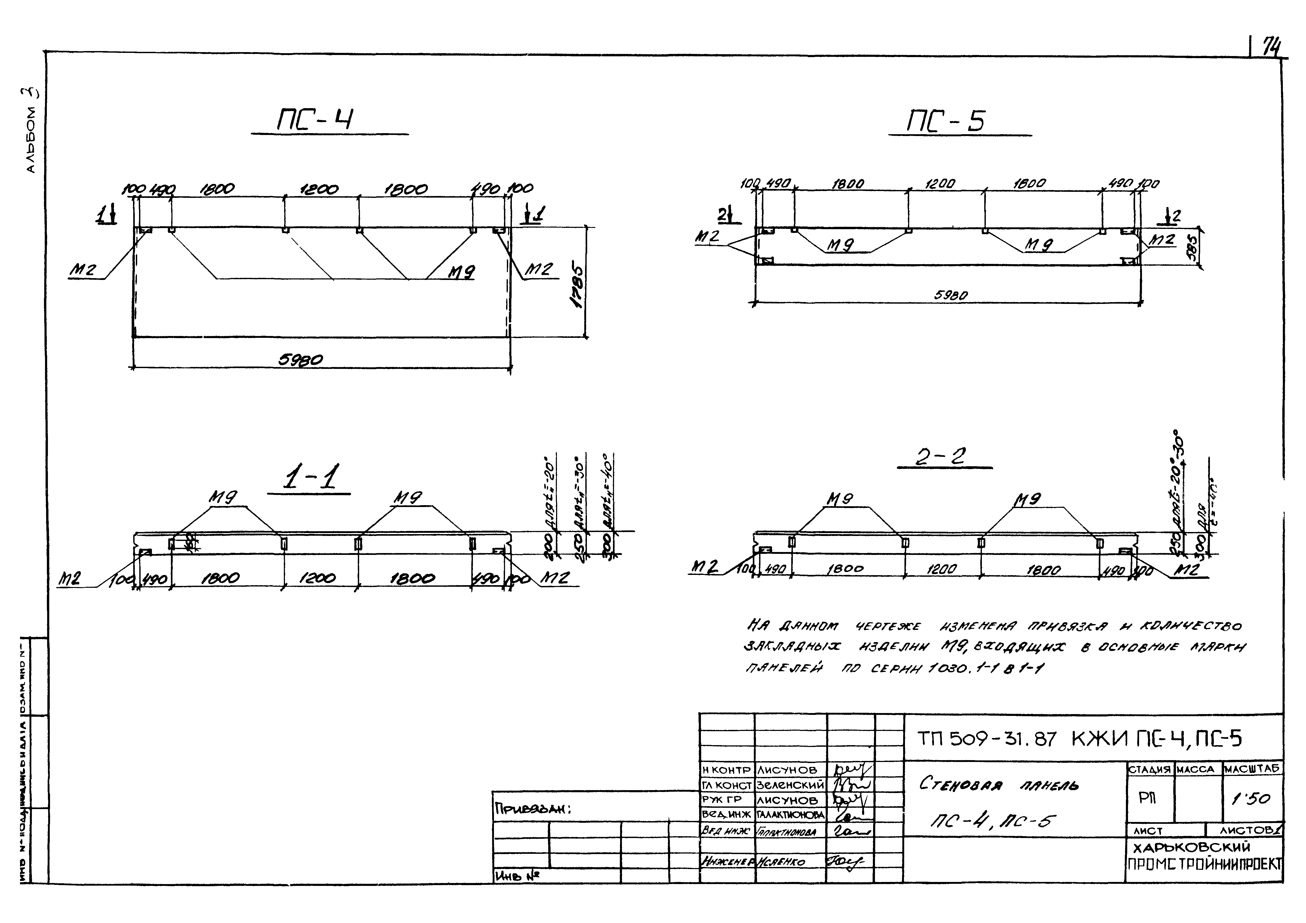Типовой проект 509-31.87