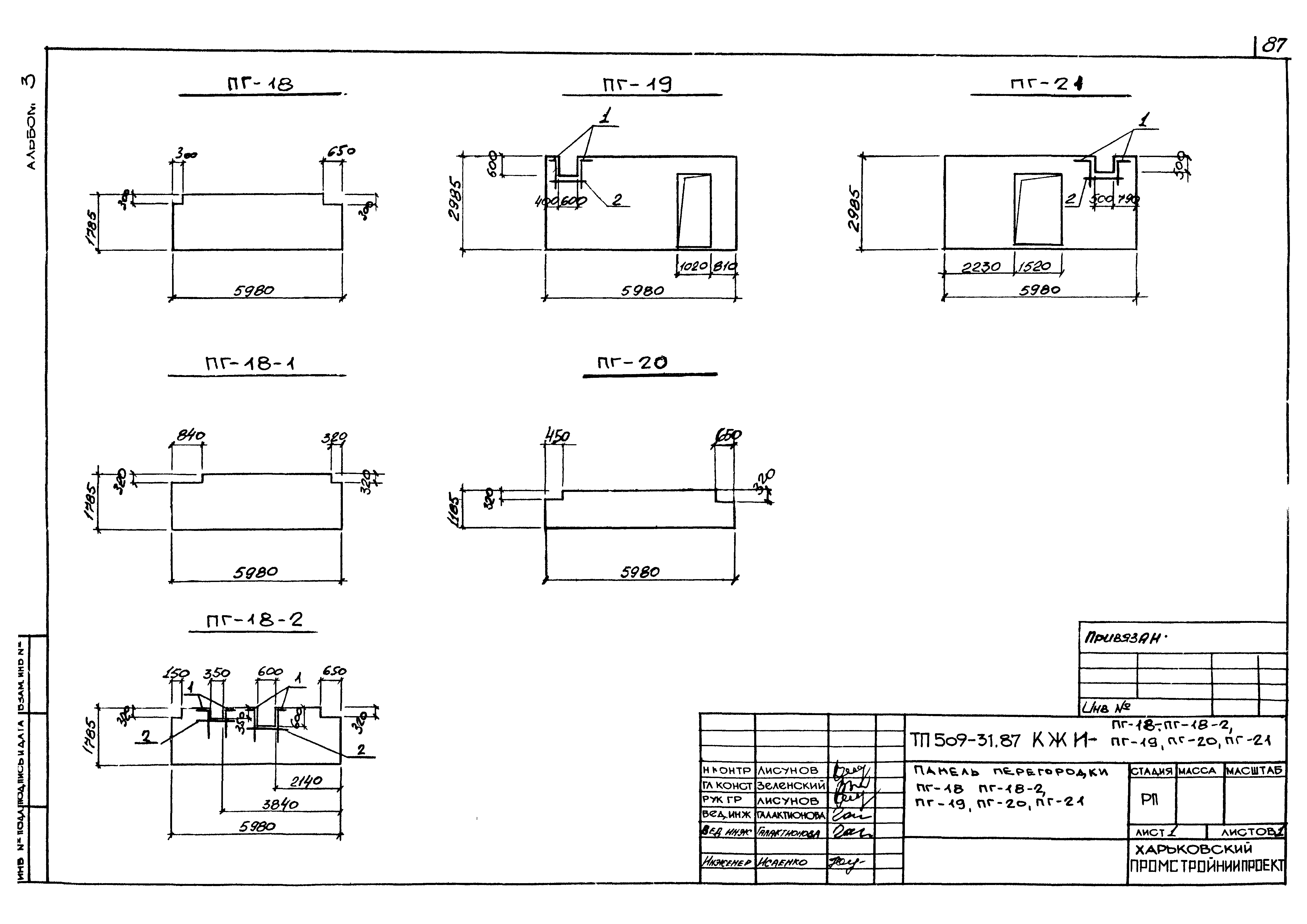Типовой проект 509-31.87