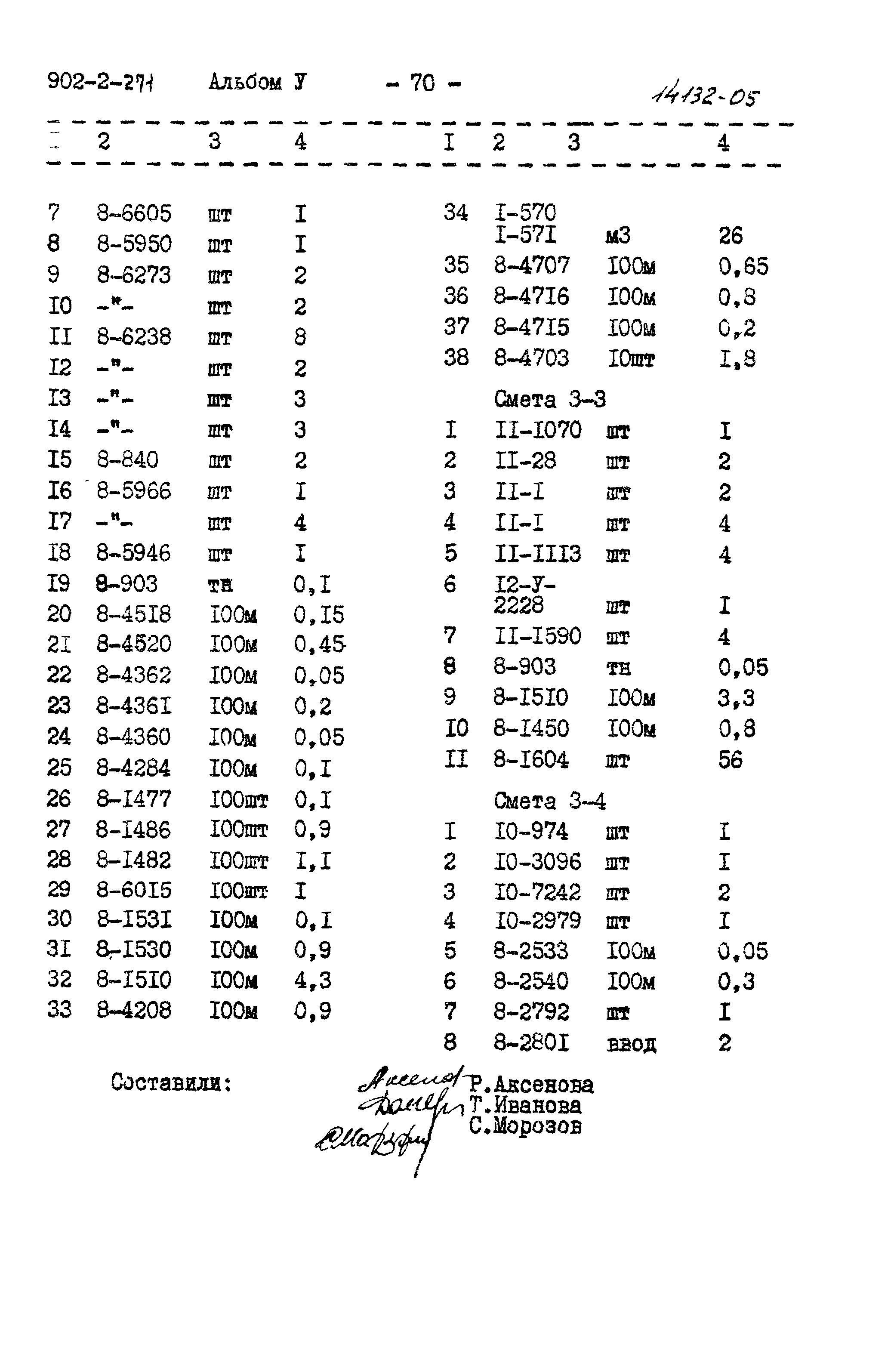 Типовой проект 902-2-271