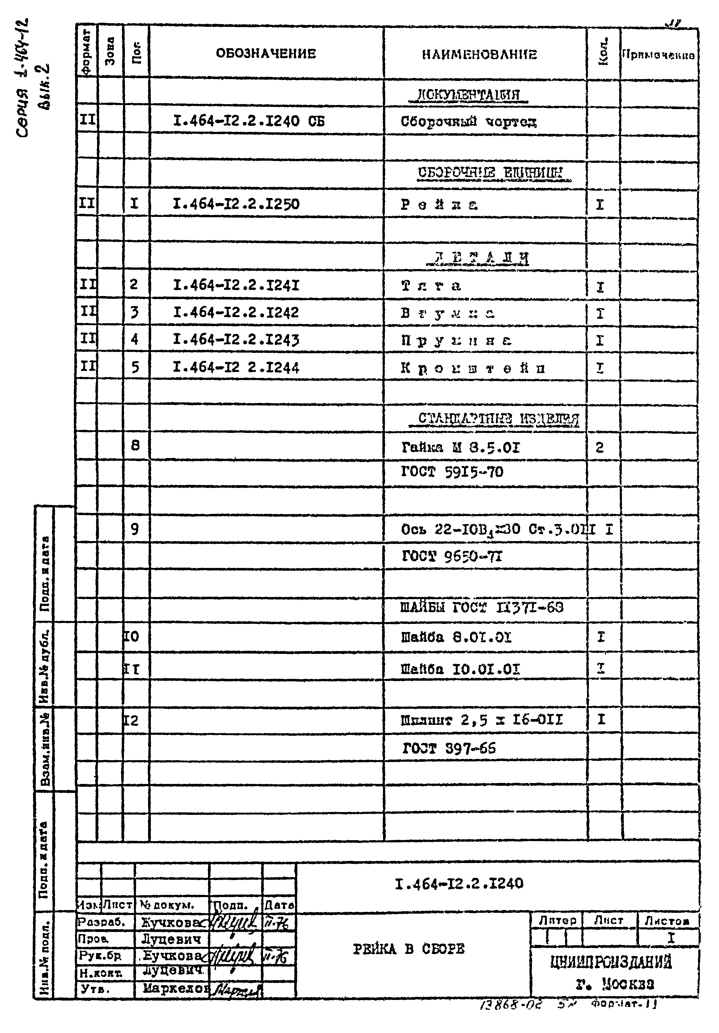 Серия 1.464-12