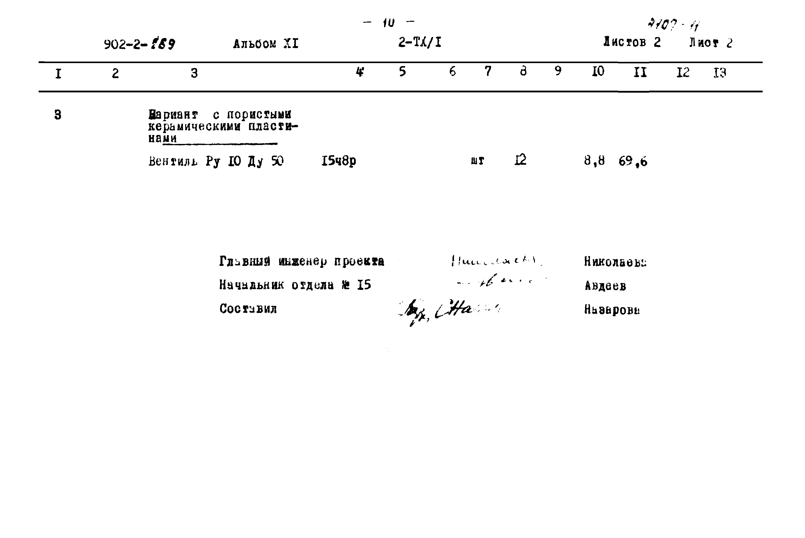 Типовой проект 902-2-269