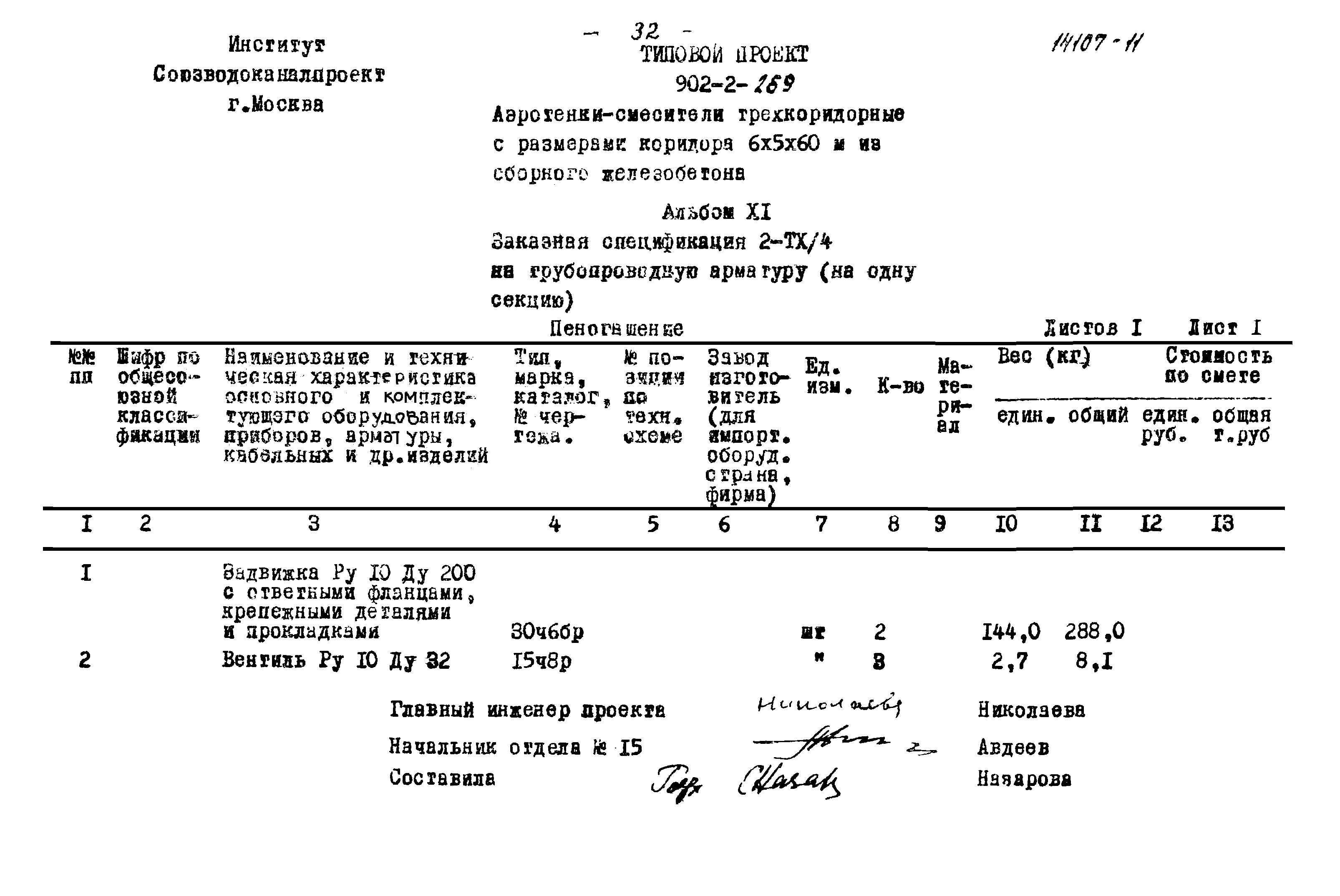 Типовой проект 902-2-269