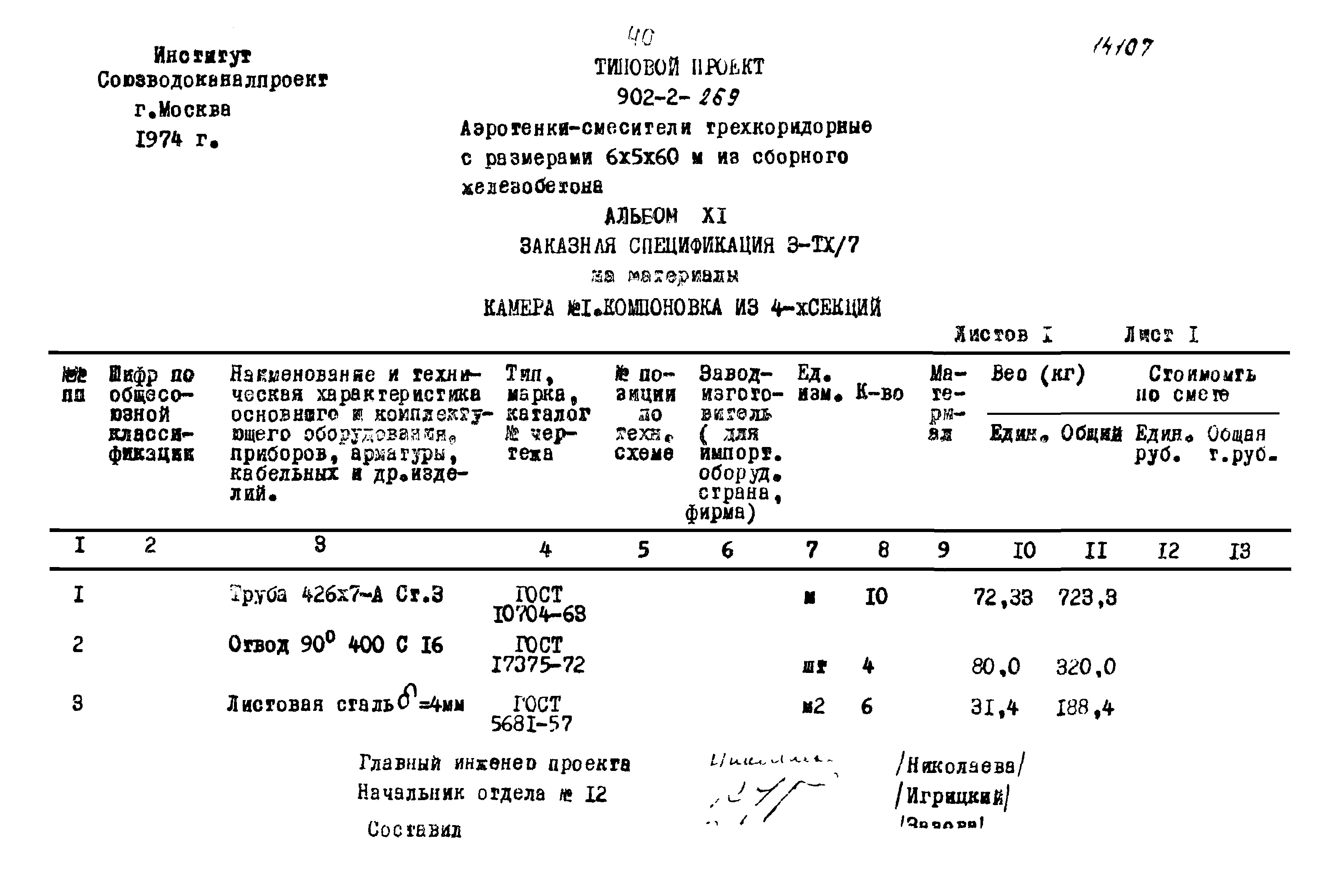 Типовой проект 902-2-269