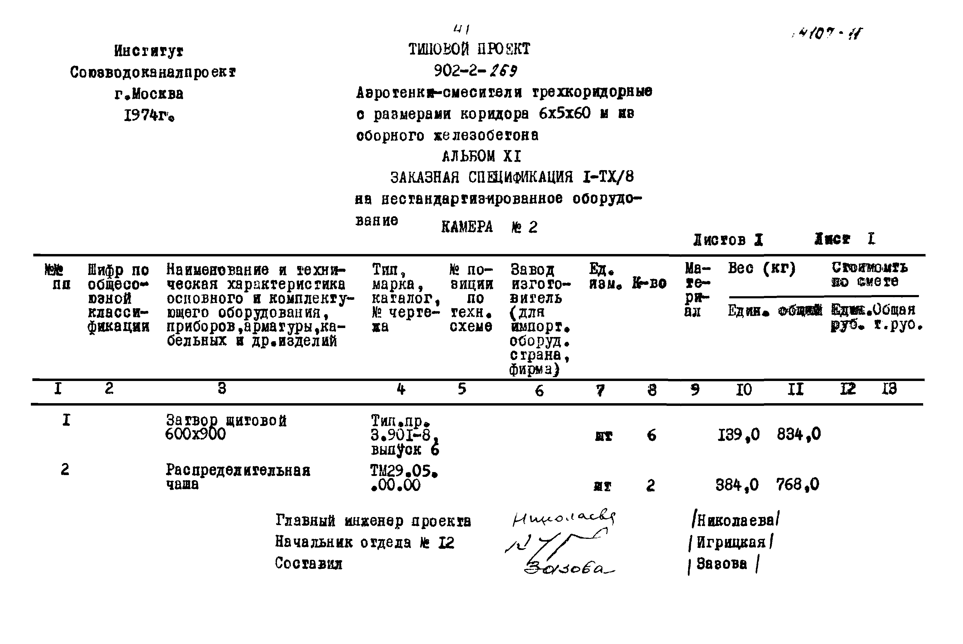 Типовой проект 902-2-269