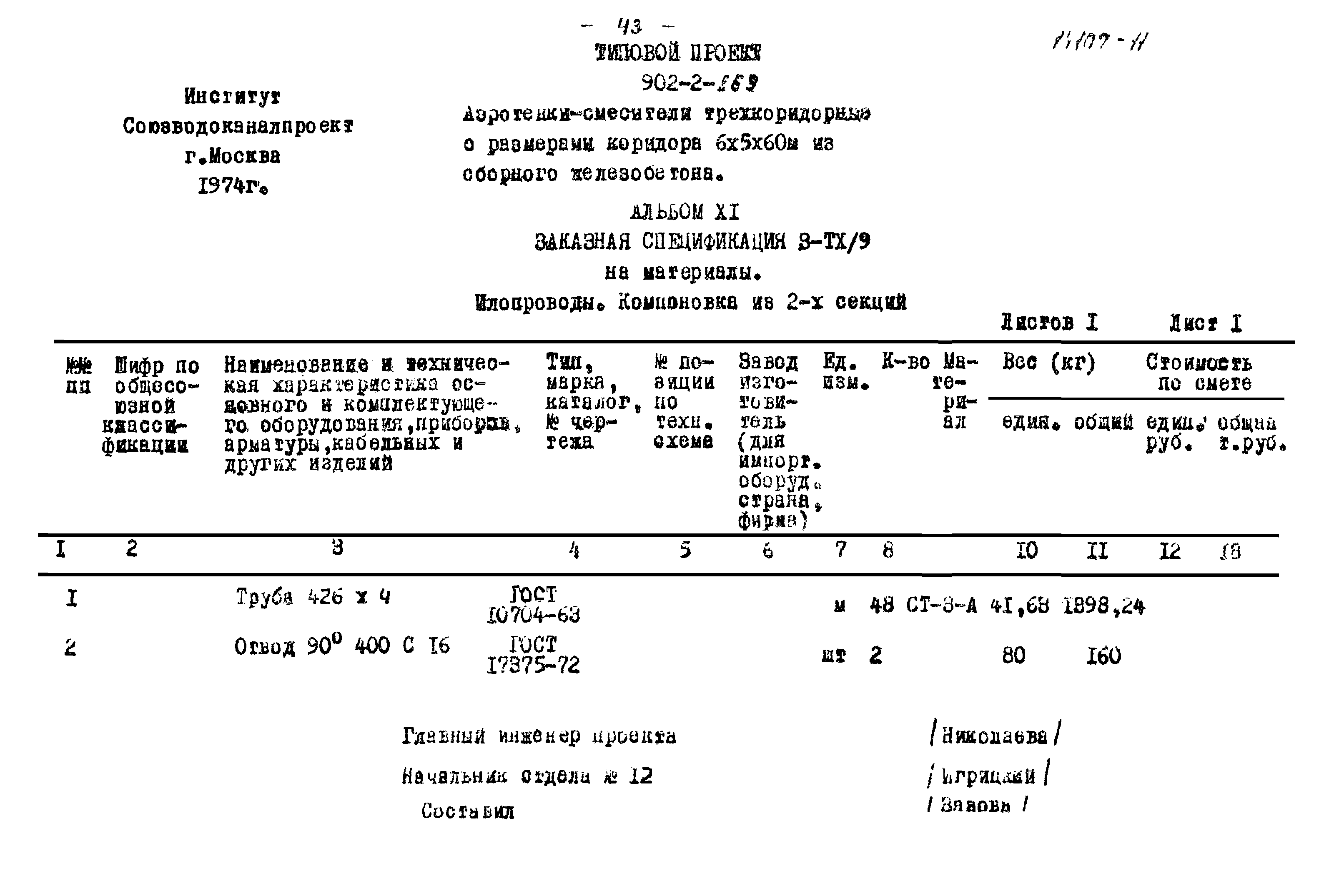 Типовой проект 902-2-269