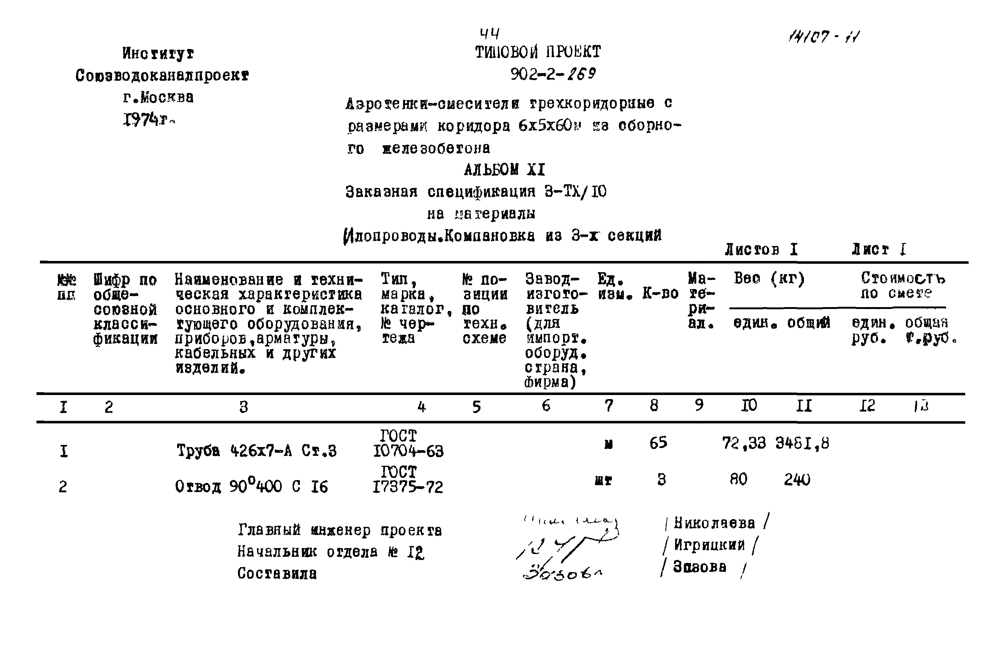 Типовой проект 902-2-269