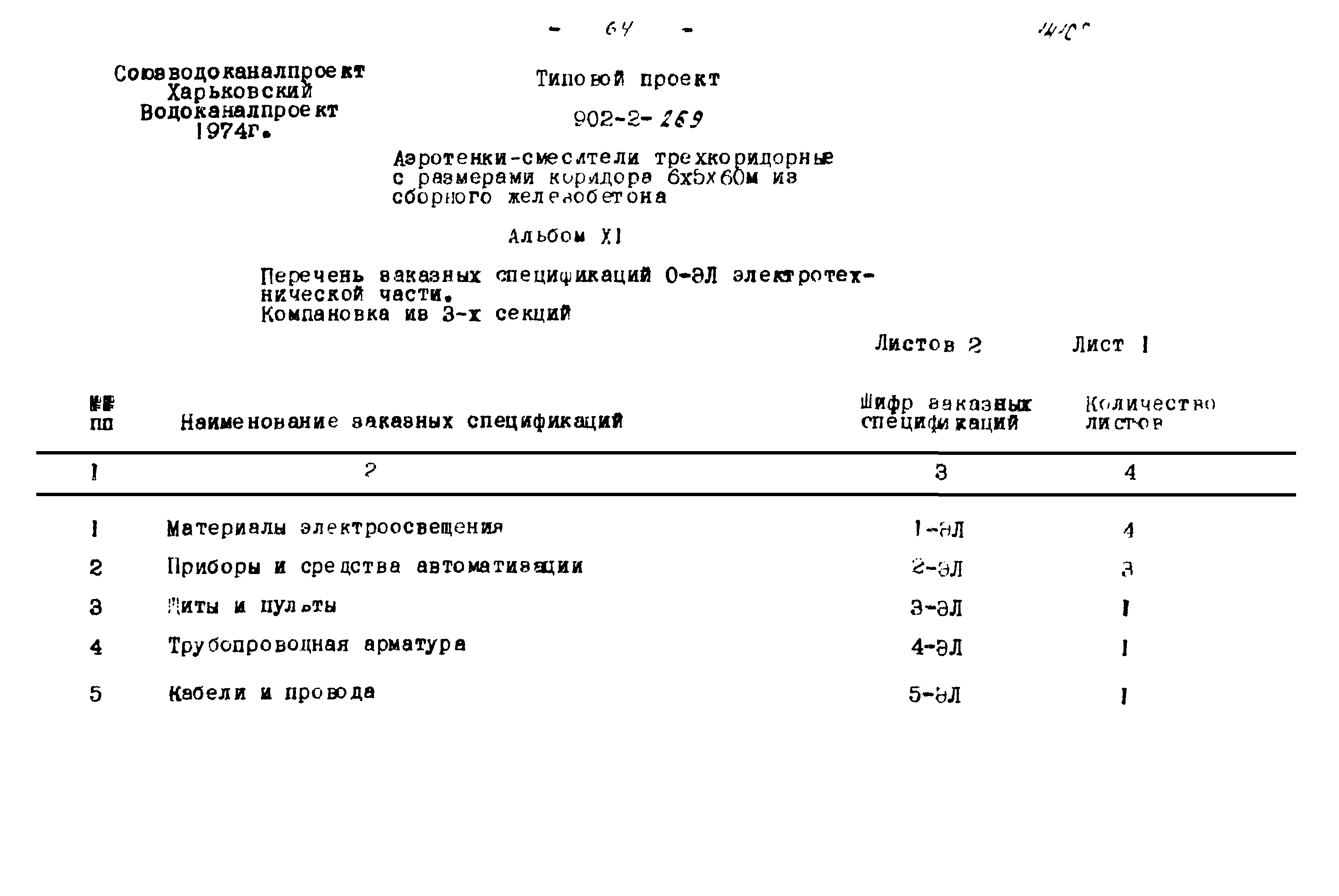 Типовой проект 902-2-269