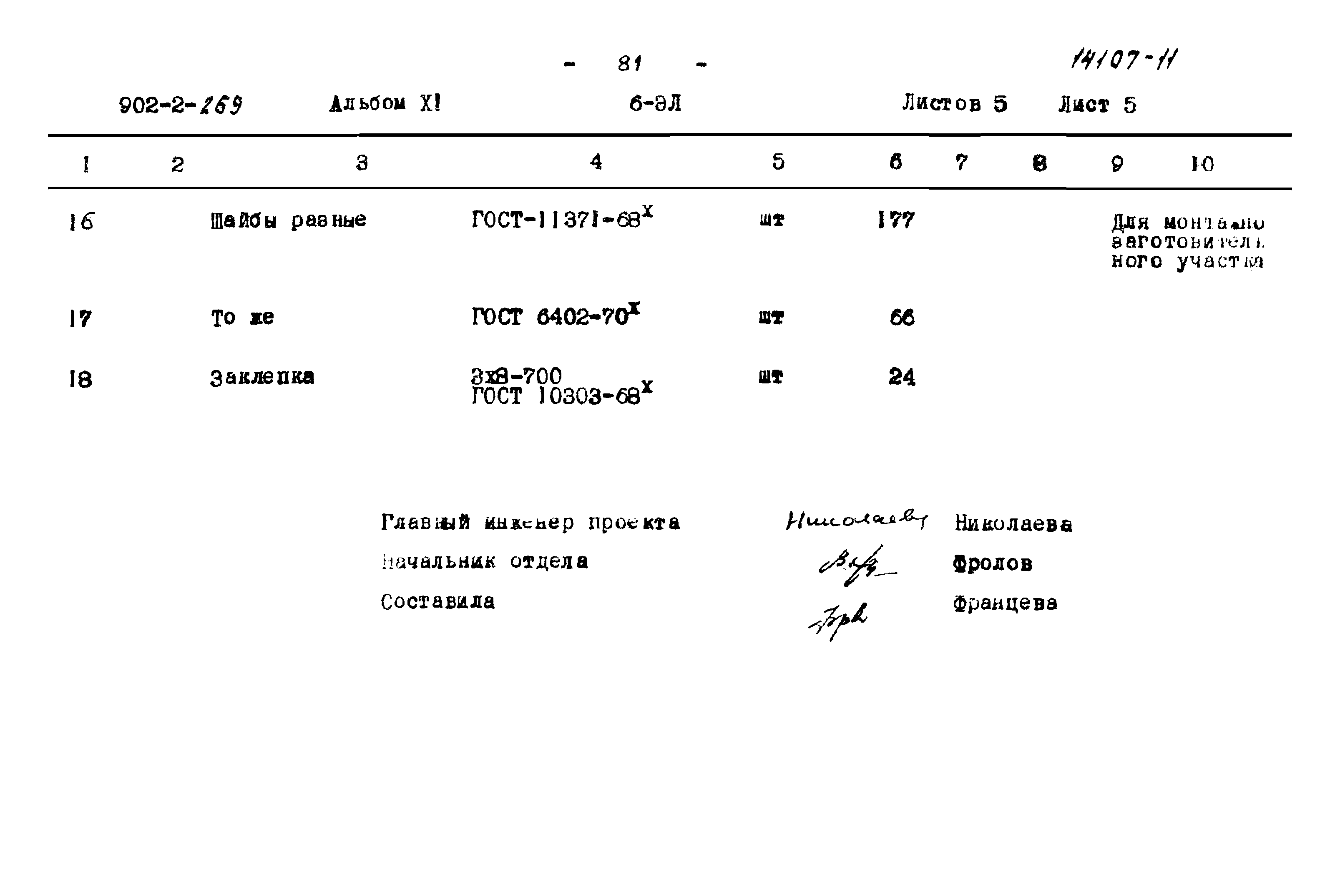 Типовой проект 902-2-269