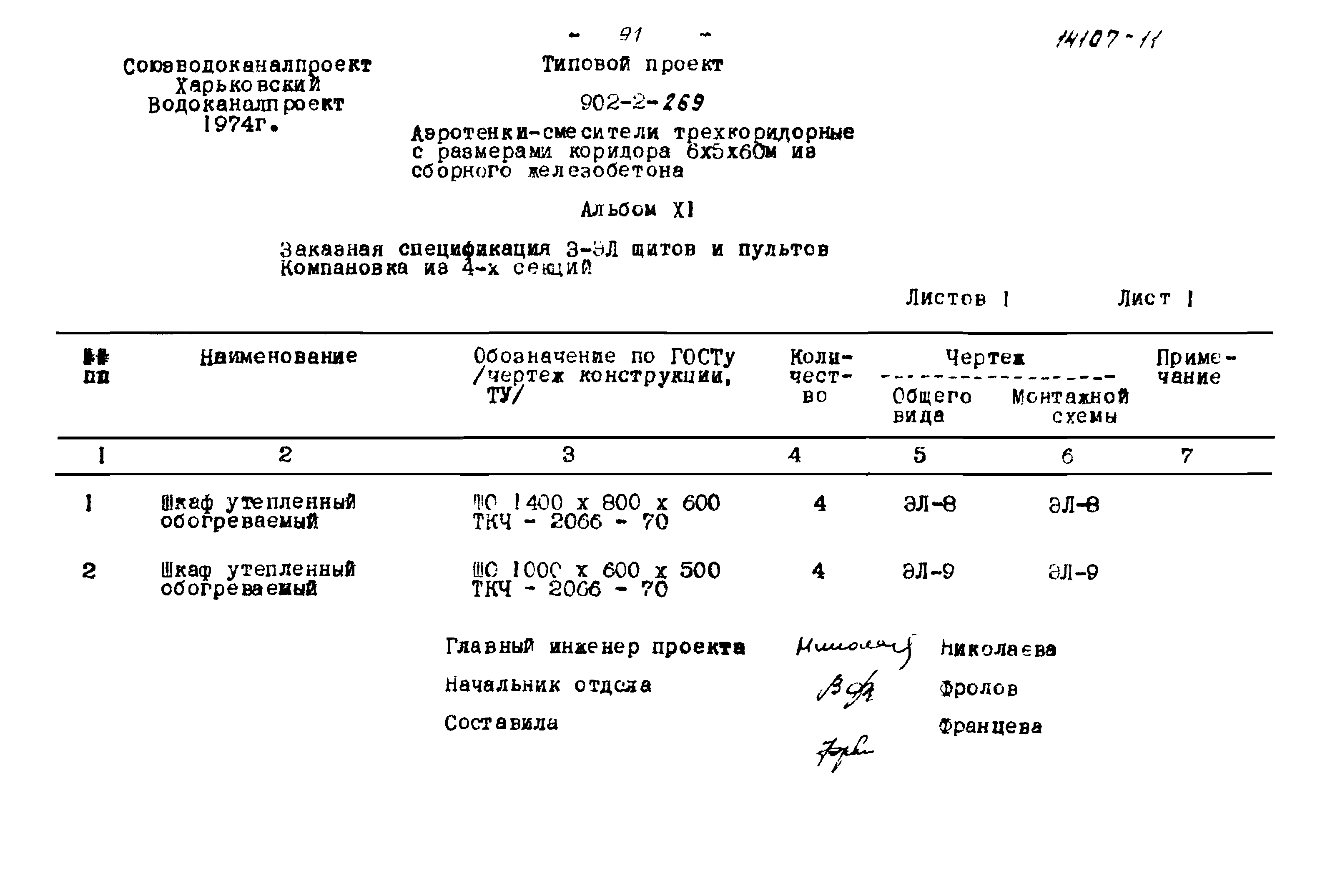 Типовой проект 902-2-269