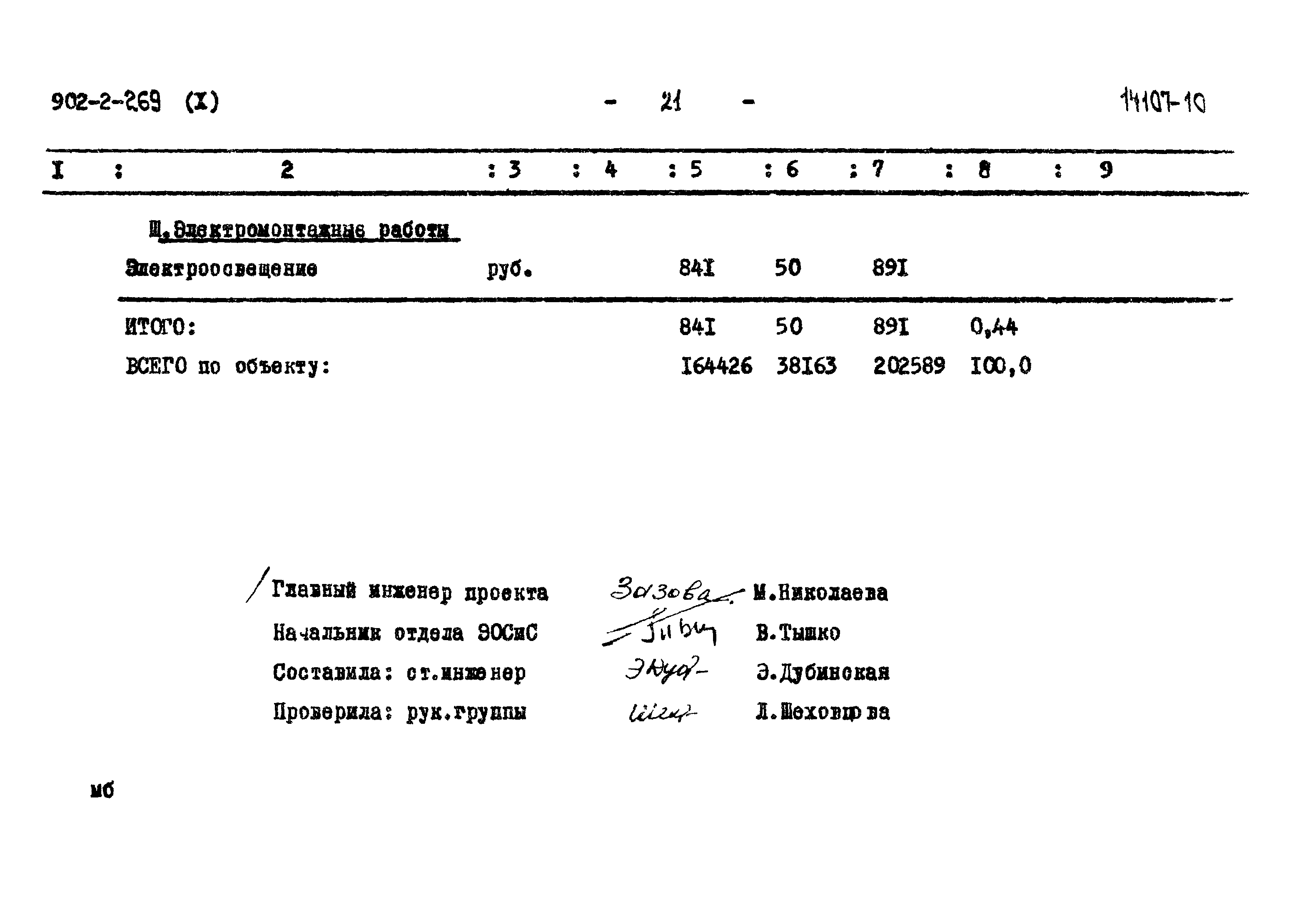 Типовой проект 902-2-269