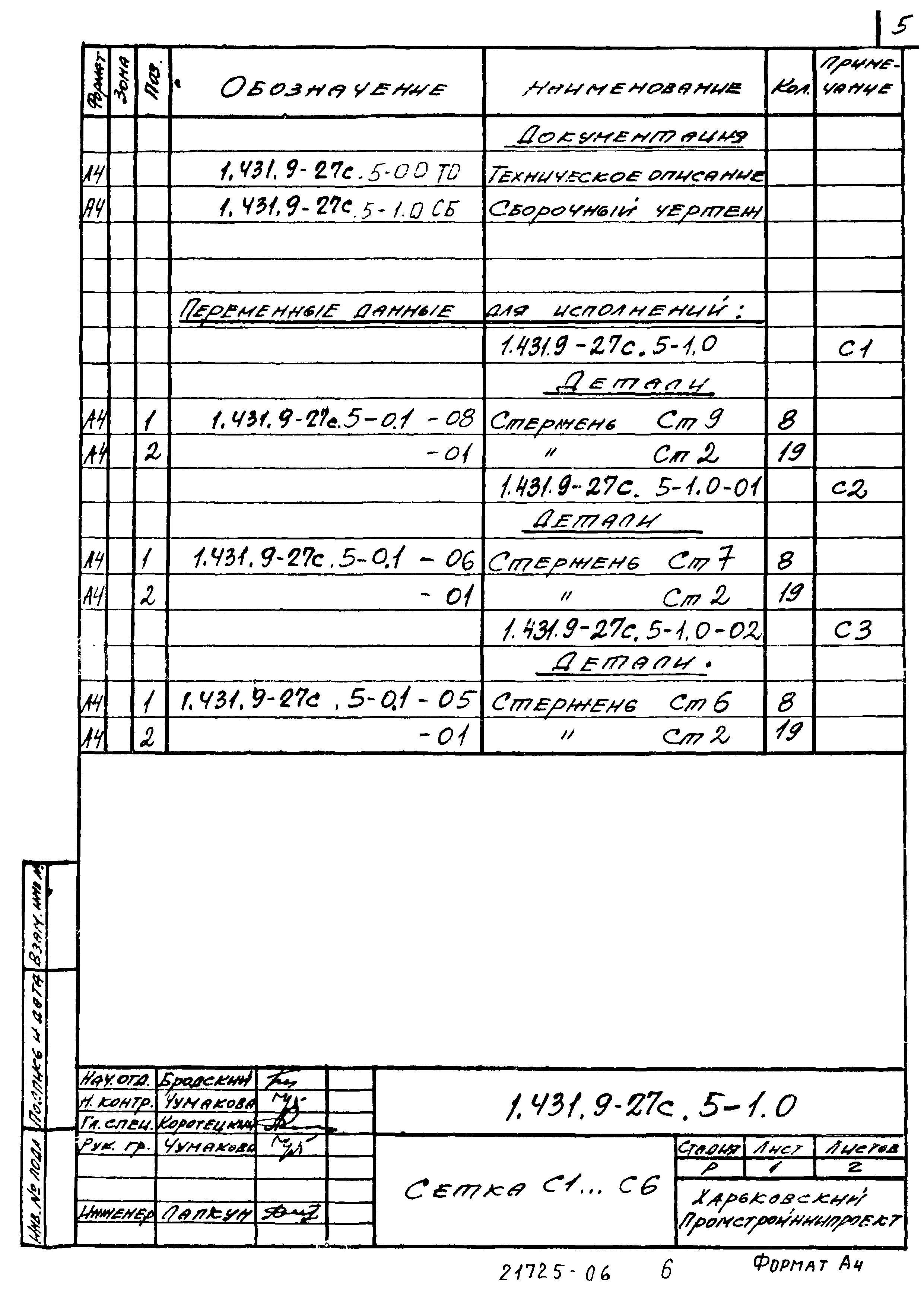 Серия 1.431.9-27с