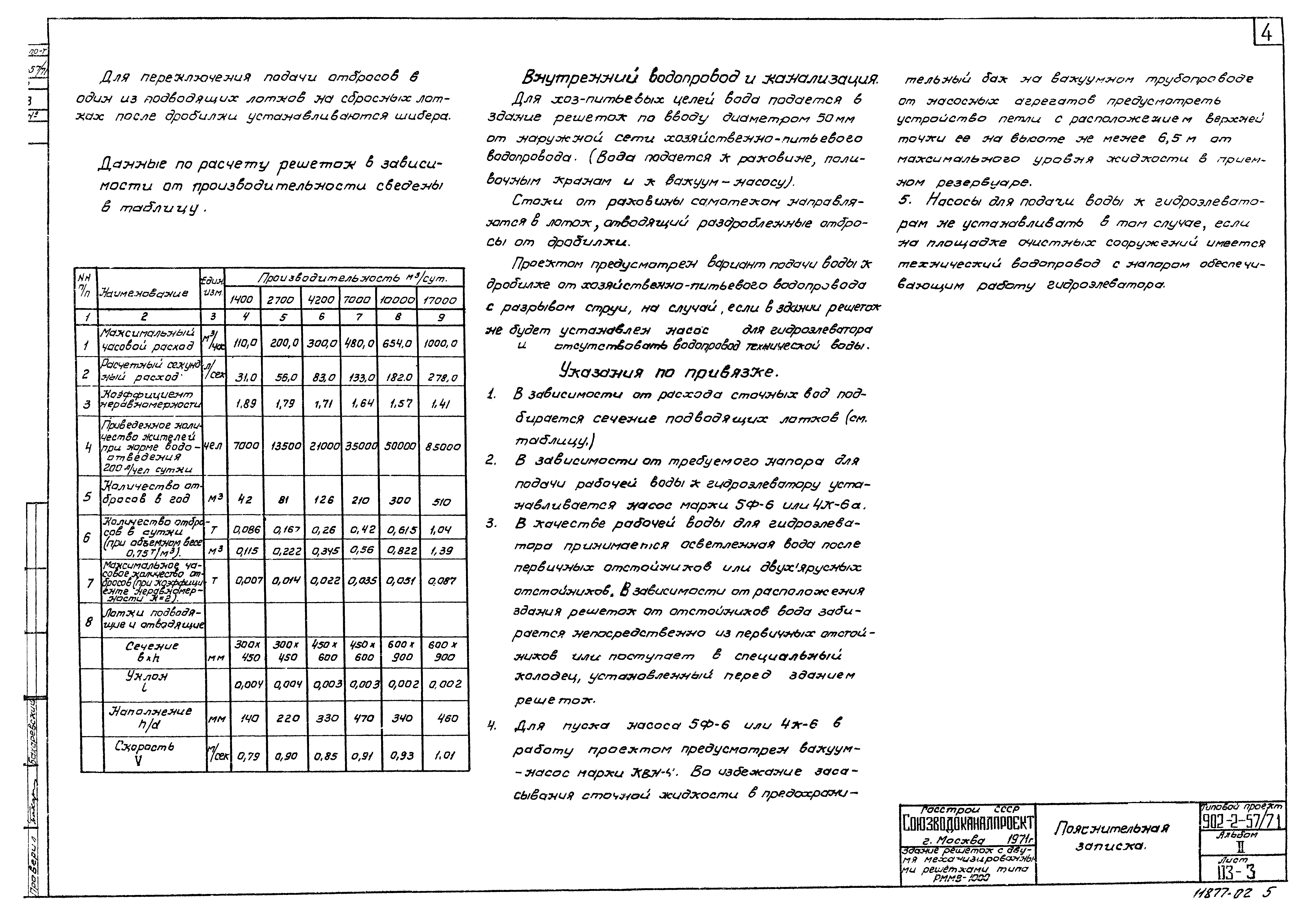 Типовой проект 902-2-57/71