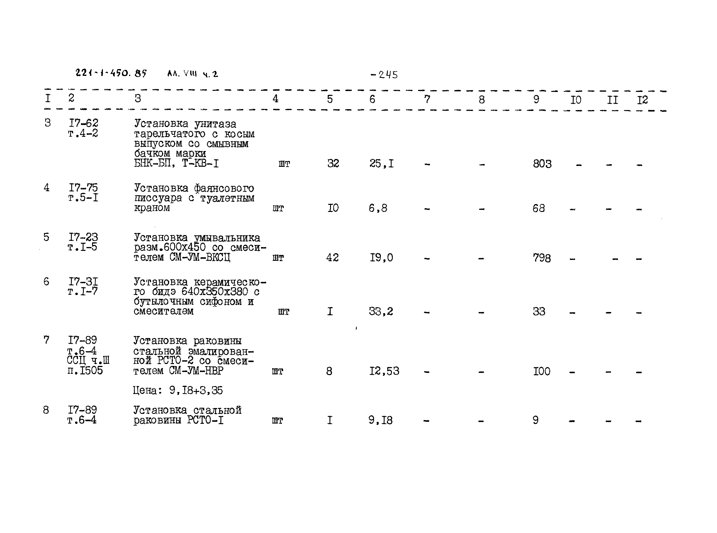 Типовой проект 221-1-450.85
