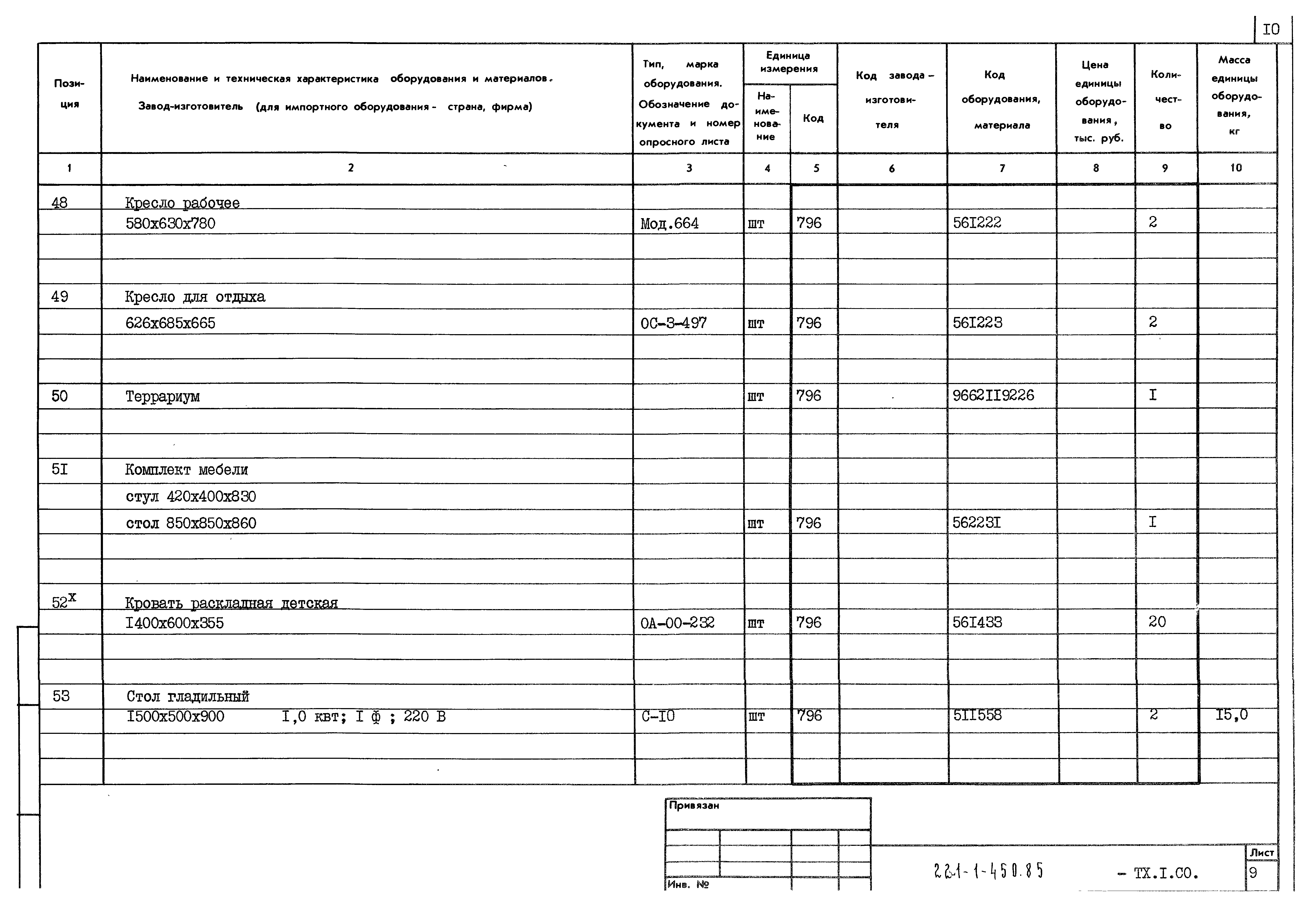 Типовой проект 221-1-450.85