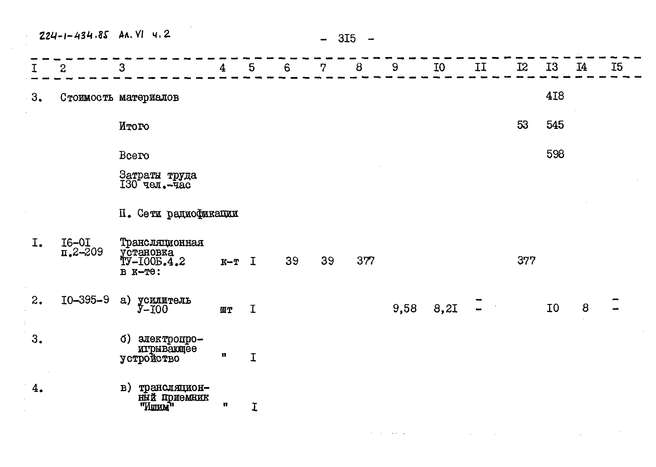 Типовой проект 224-1-434.85