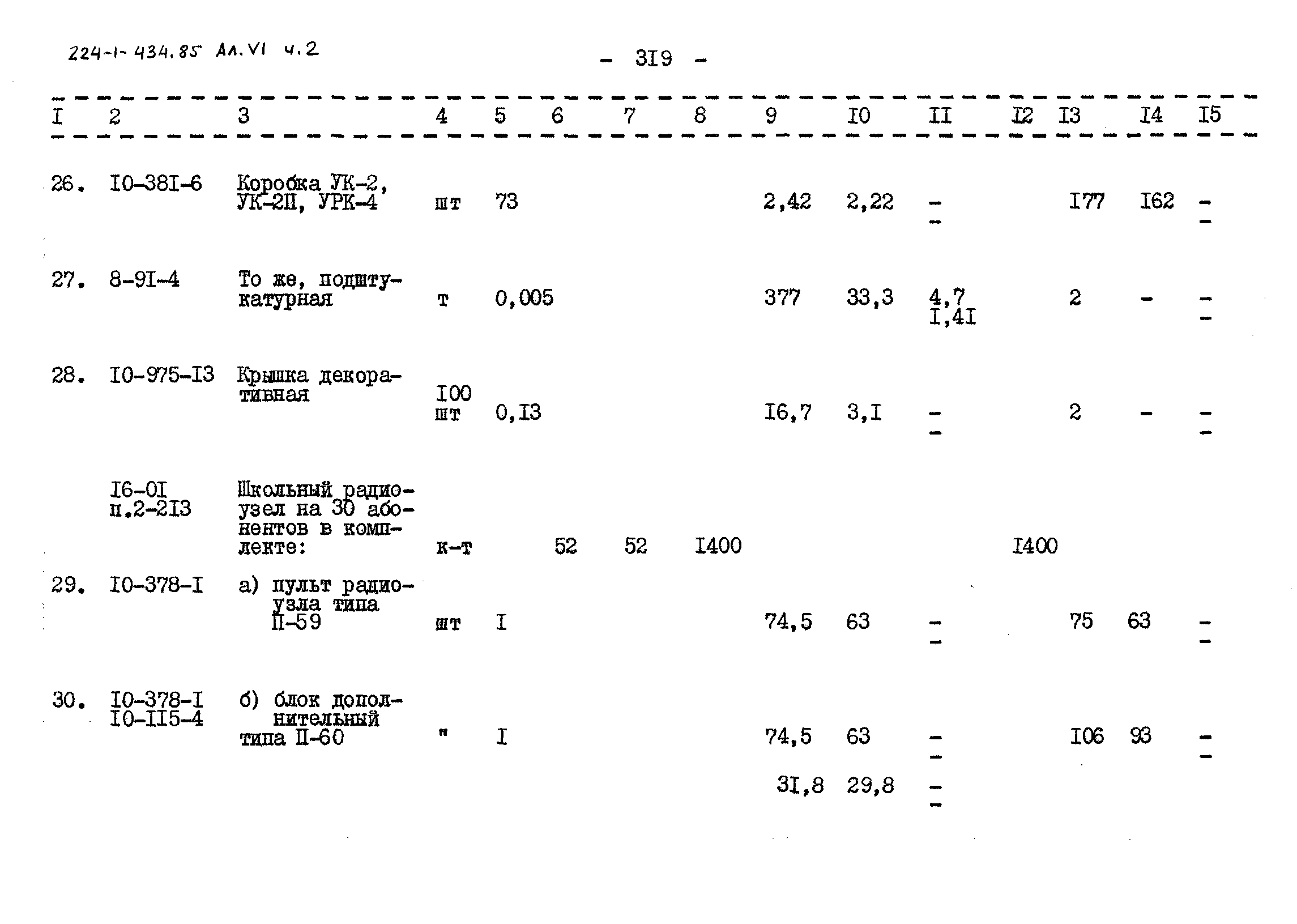 Типовой проект 224-1-434.85