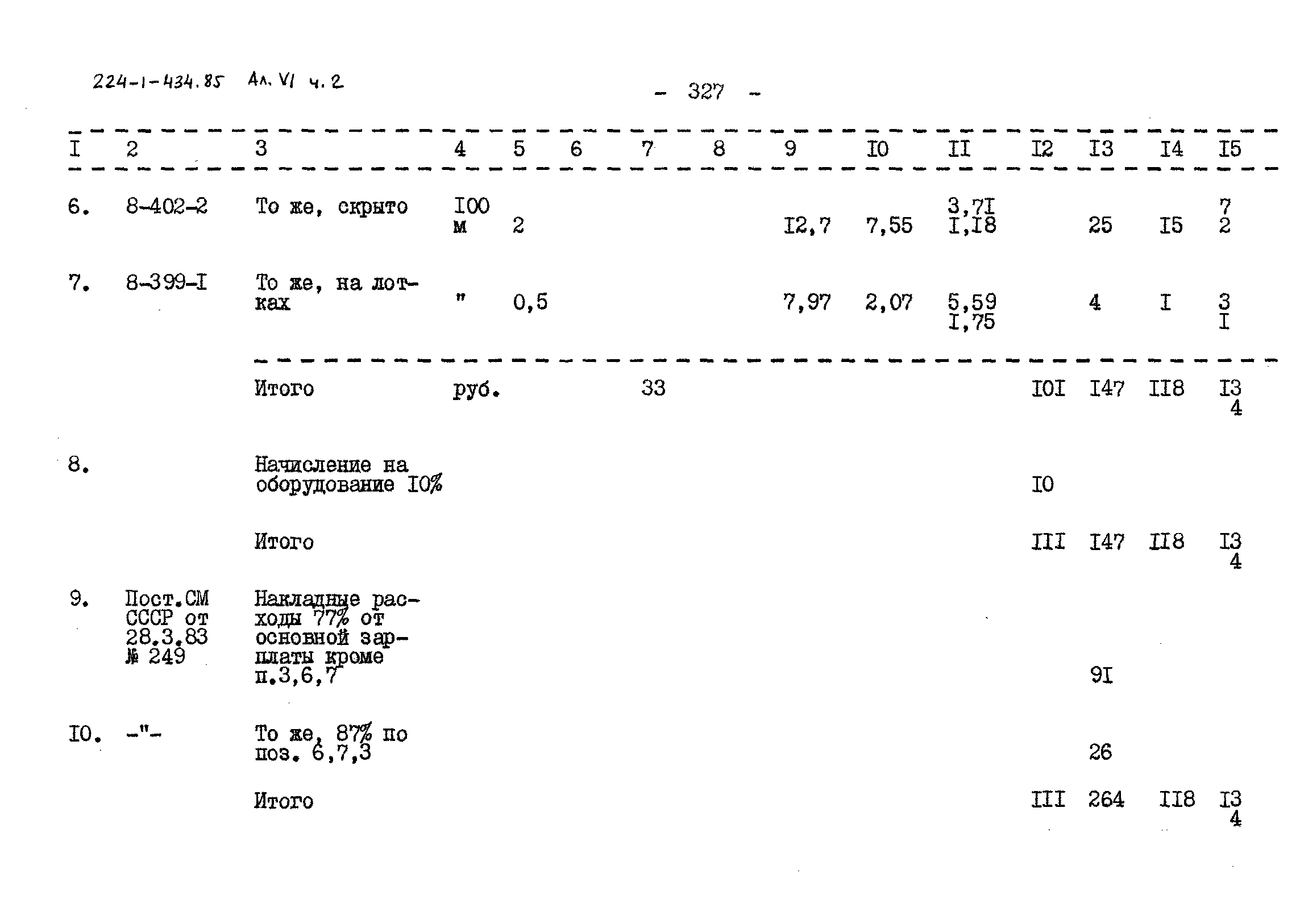 Типовой проект 224-1-434.85