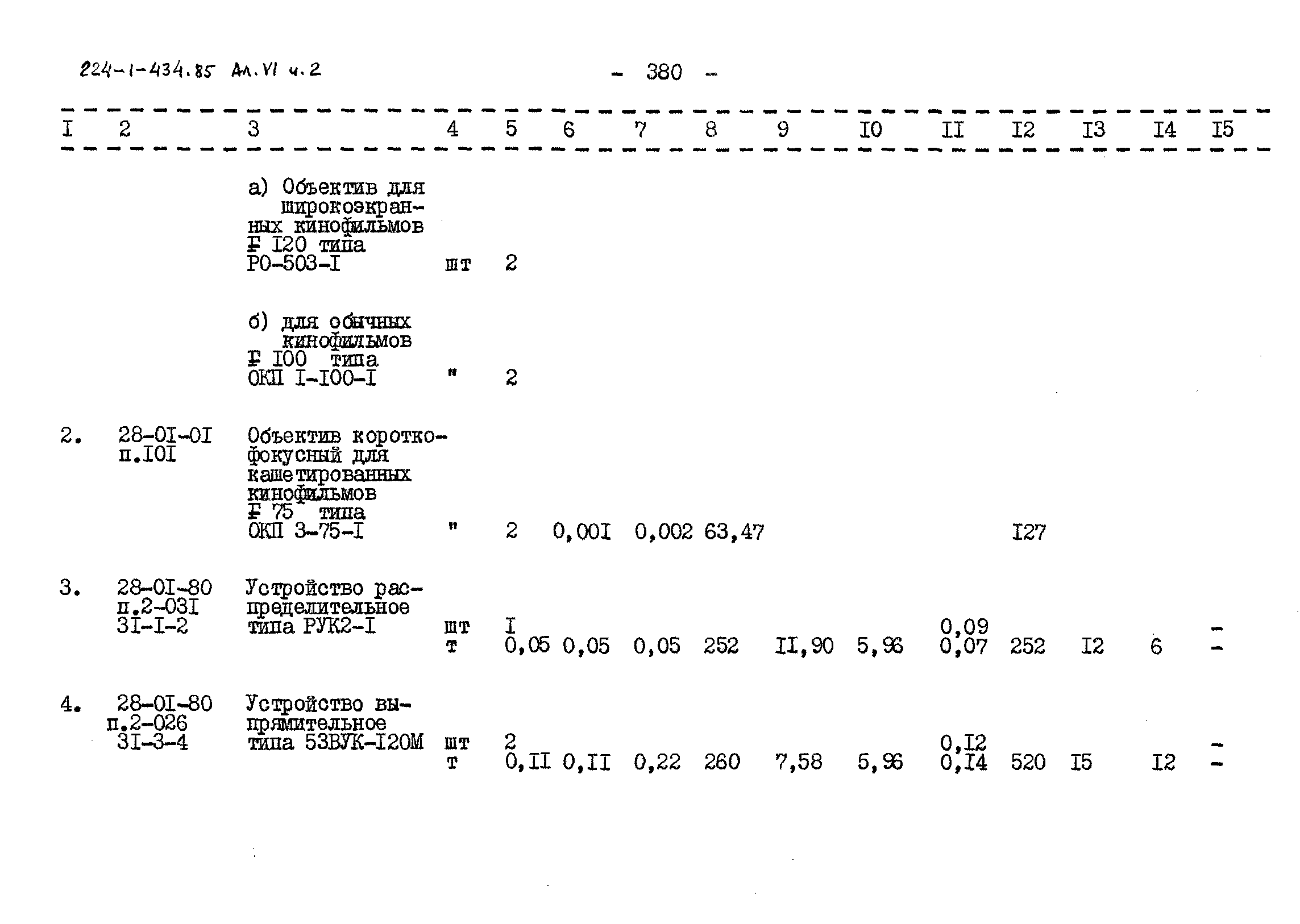 Типовой проект 224-1-434.85