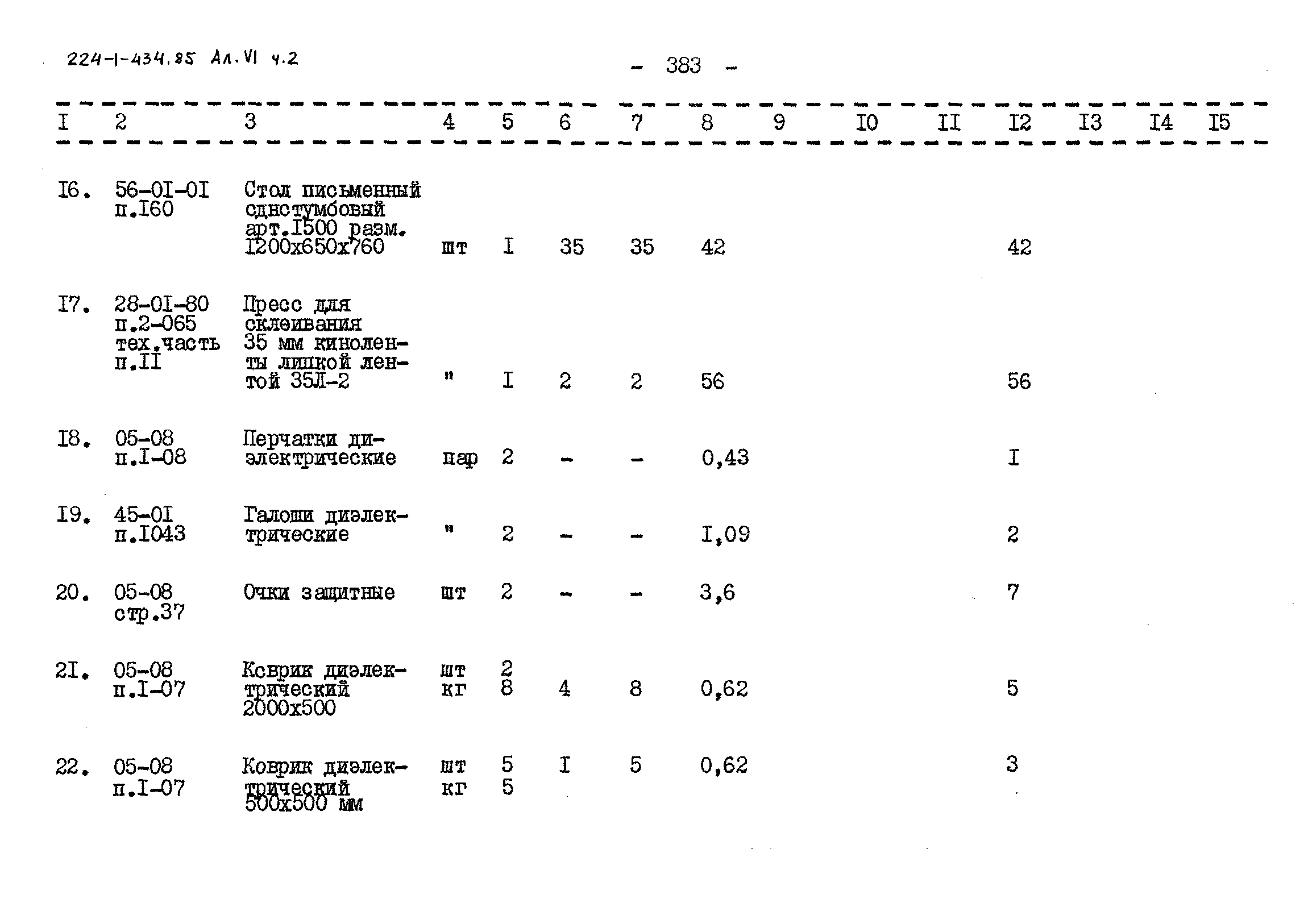 Типовой проект 224-1-434.85