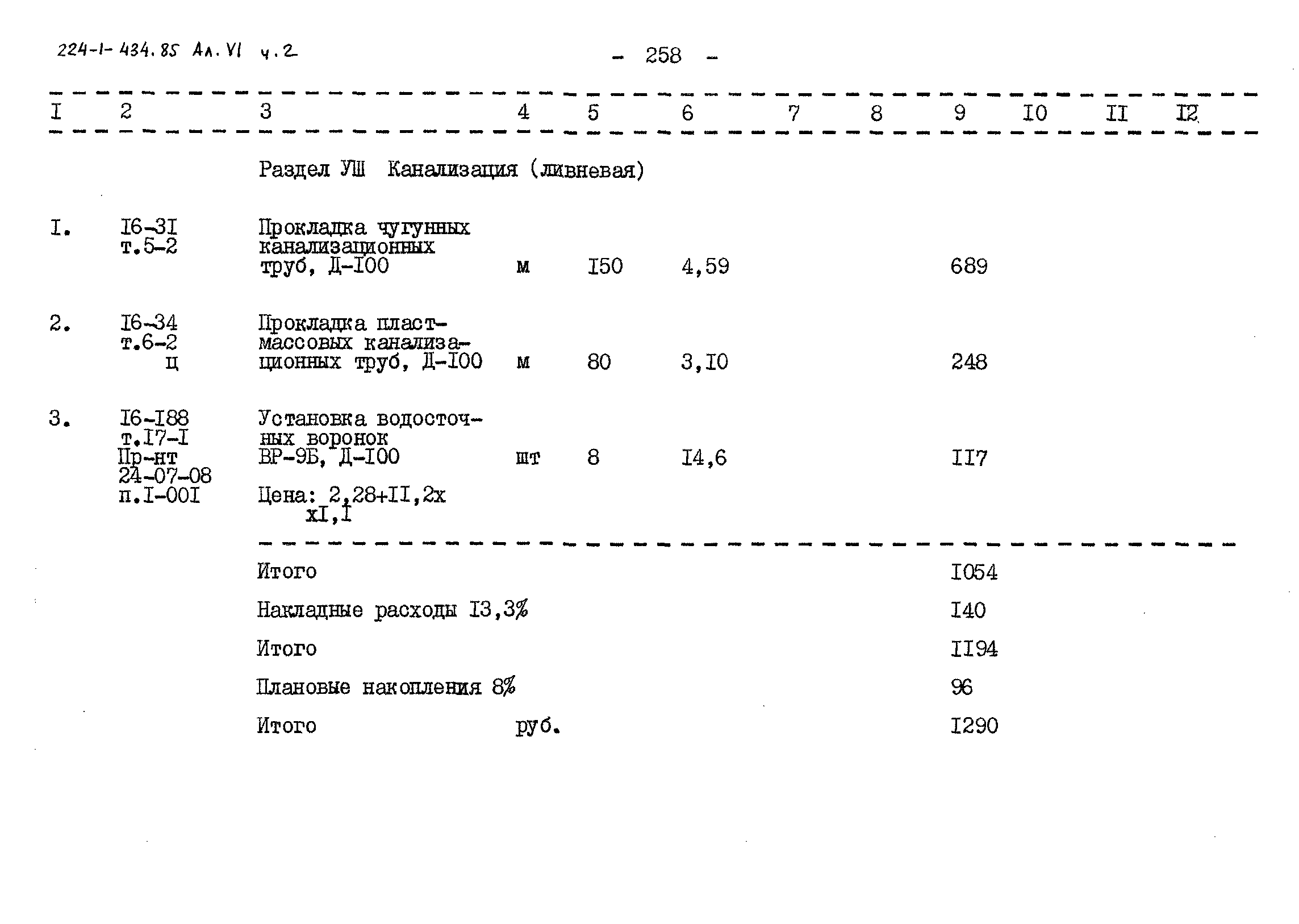 Типовой проект 224-1-434.85